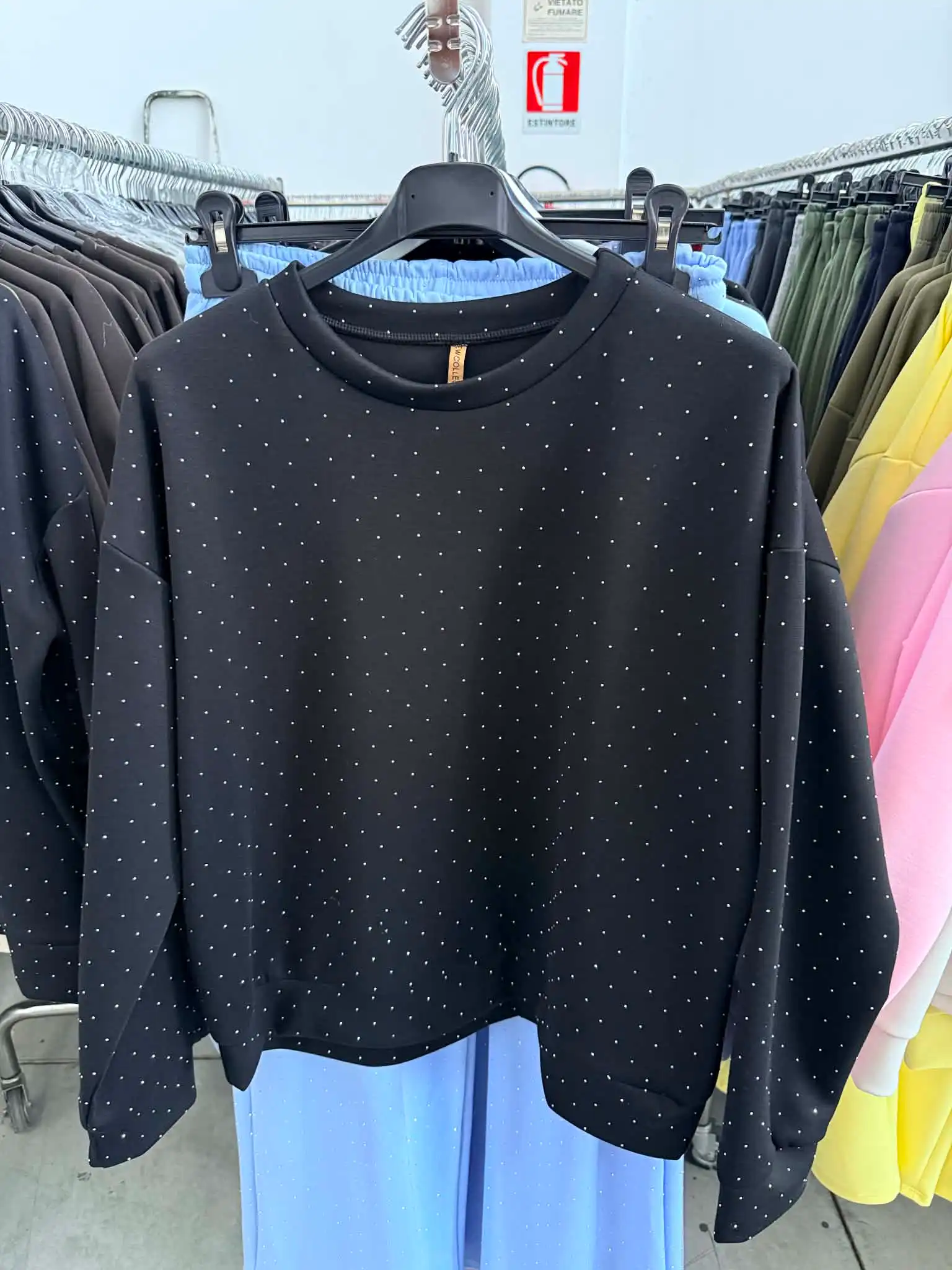 Sweatshirt mit Rundhalsausschnitt