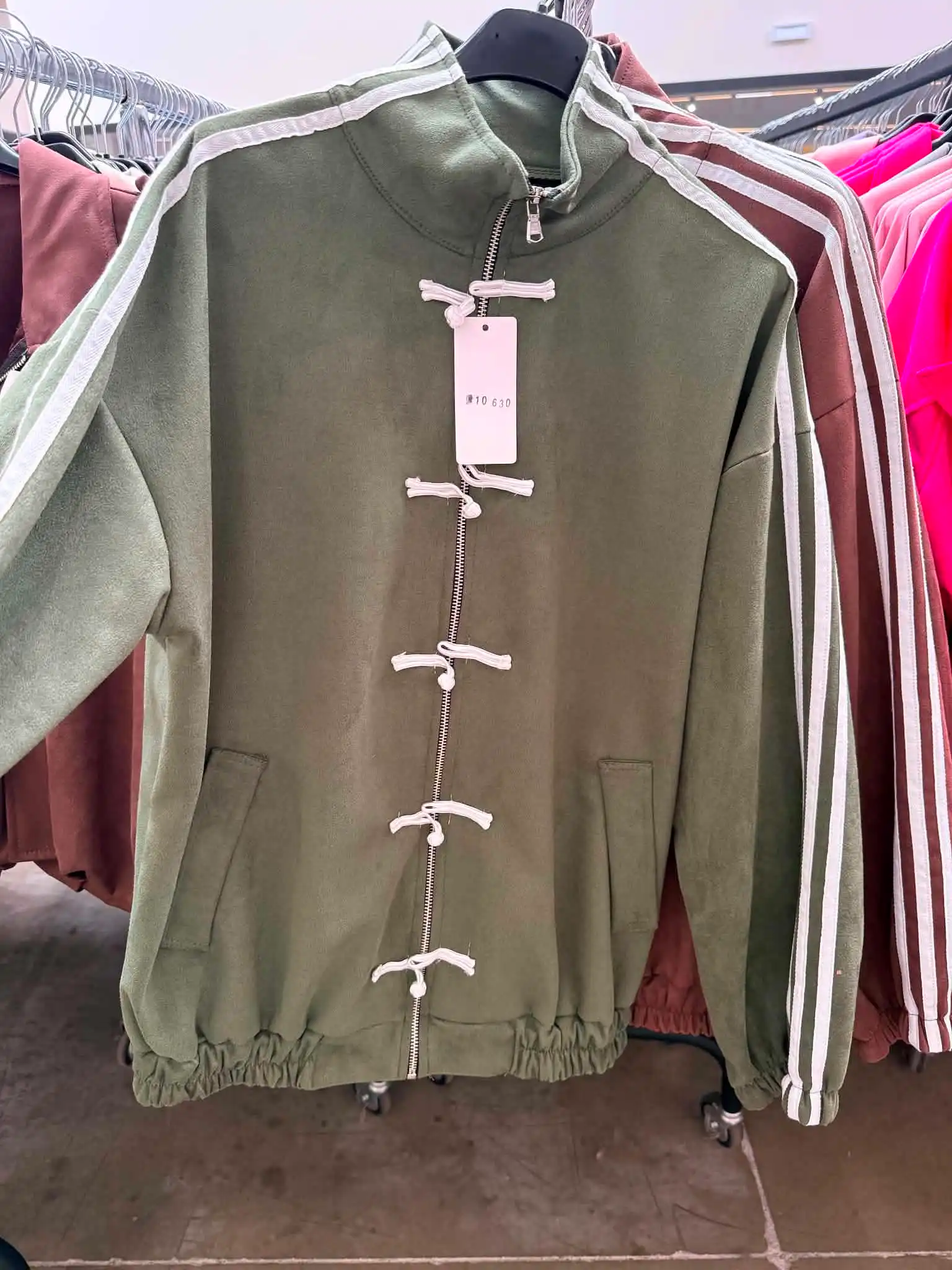 Sweatjacke mit Reißverschluss