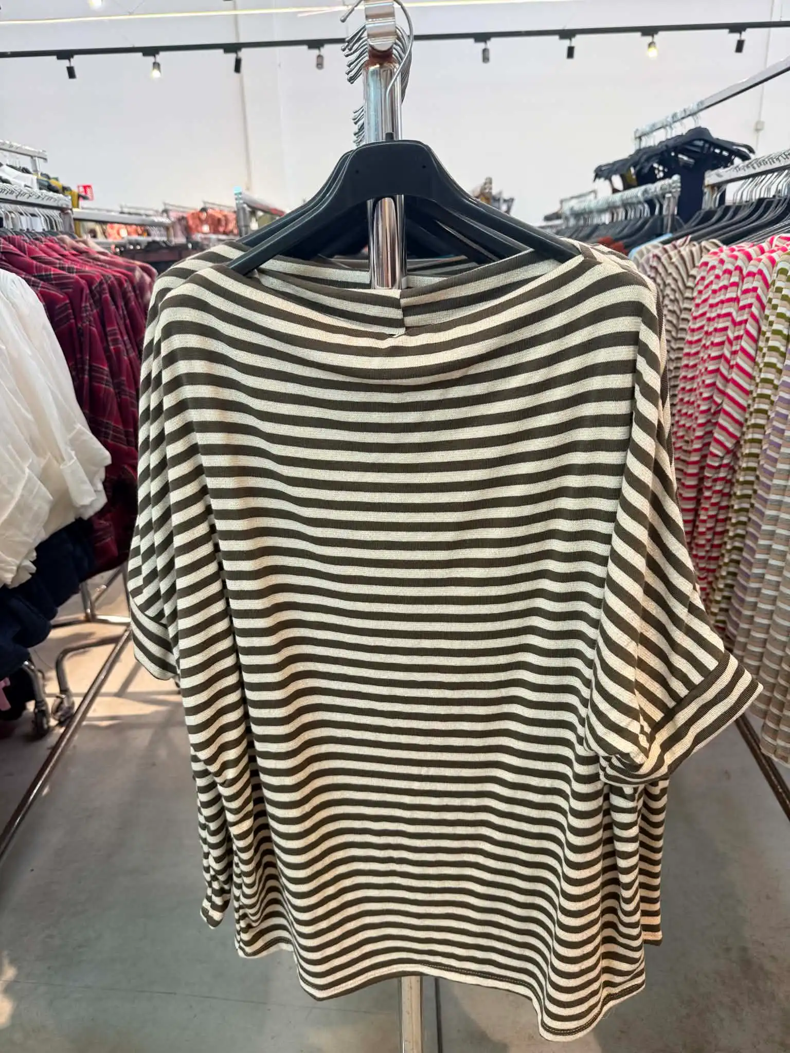 Gestreiftes Kurzarmshirt