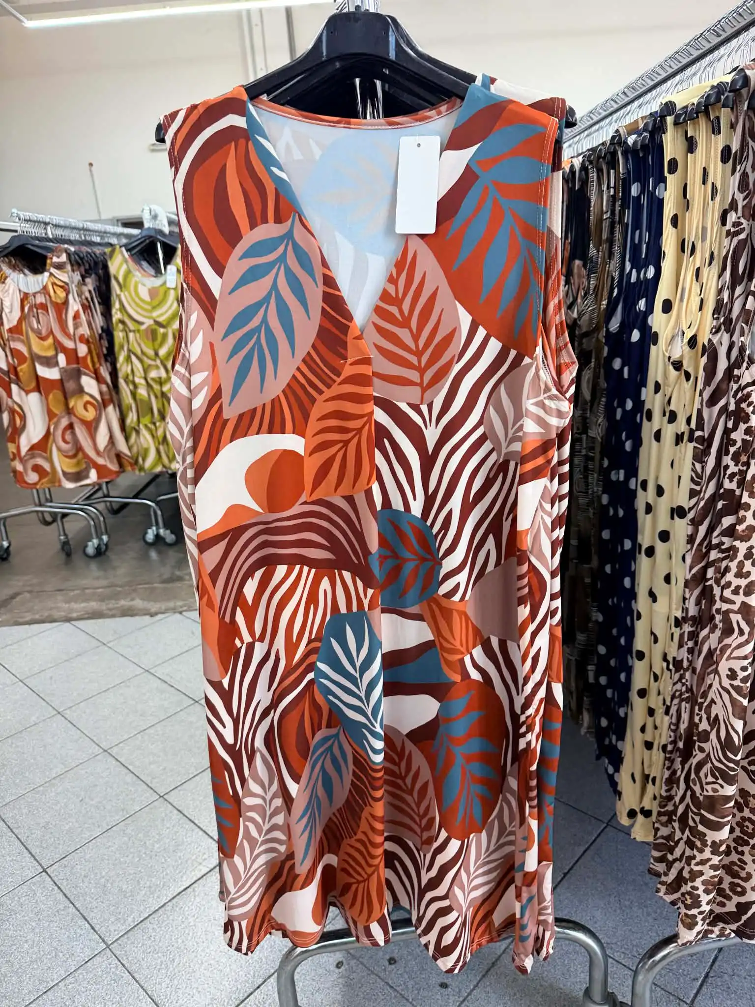 Ärmelloses Kleid/Tunika