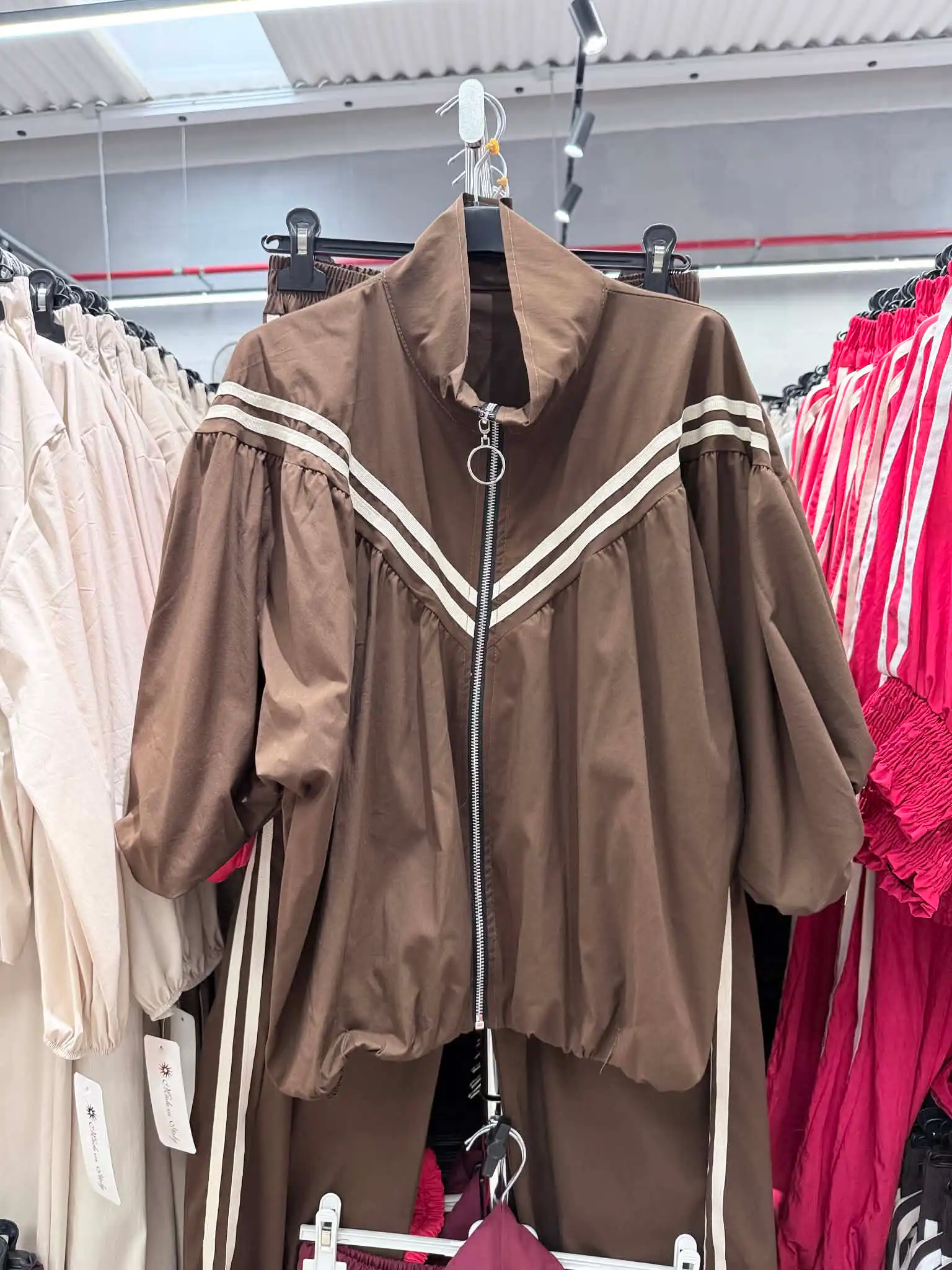 Leichte Reißverschlussjacke