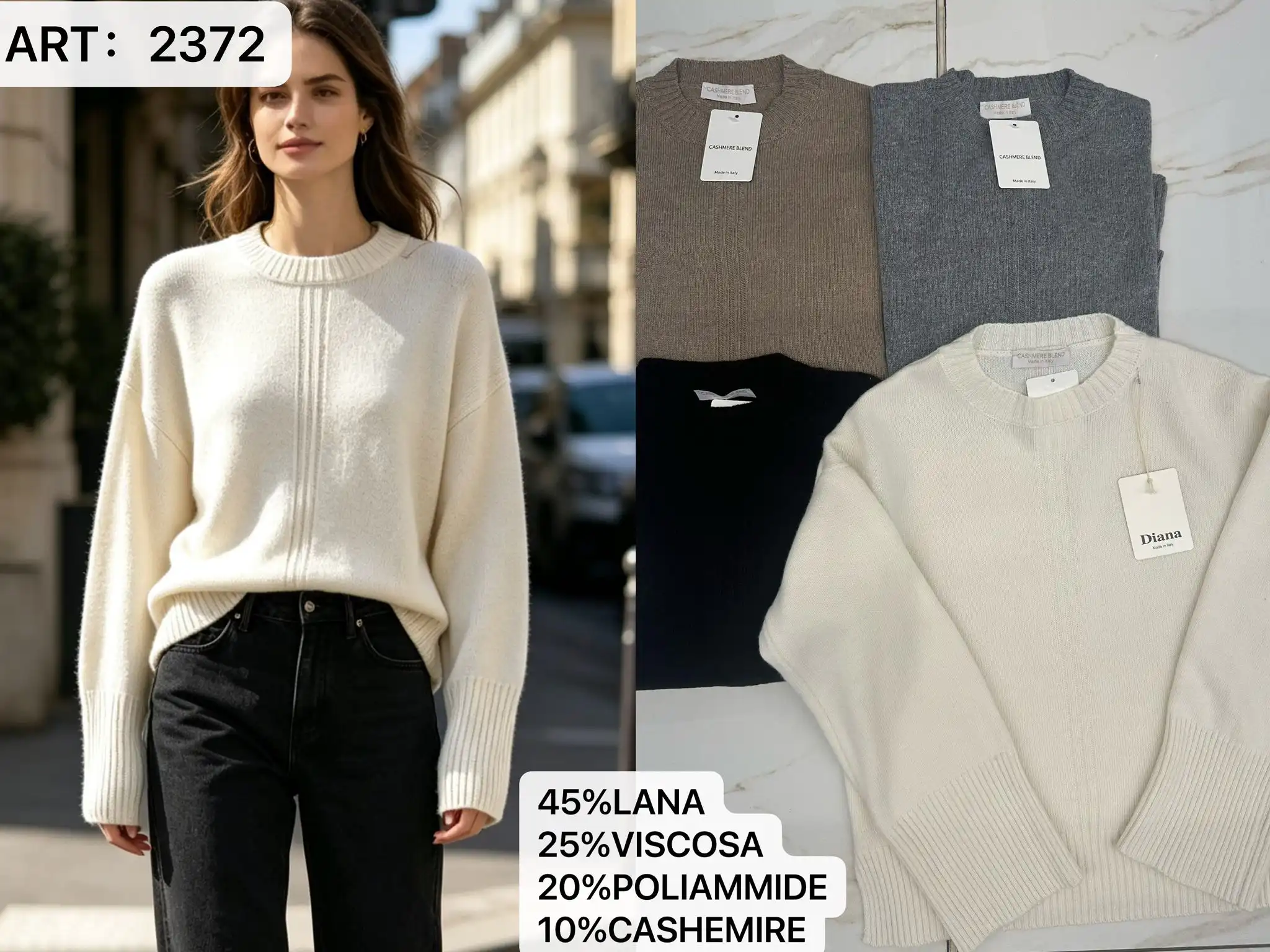 Pullover/Alpakapullover