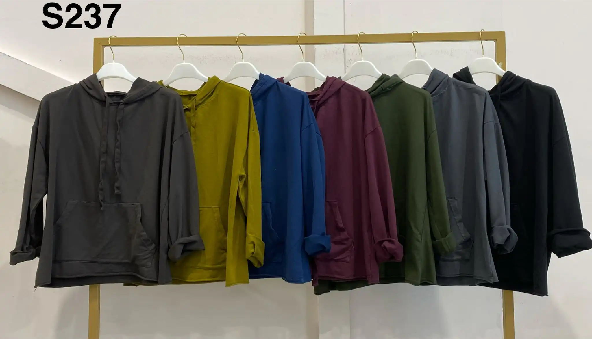 Lässige Kangaroo-Hoodie
