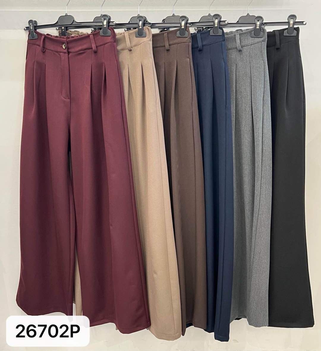 Palazzo-Hose Ausgestellte