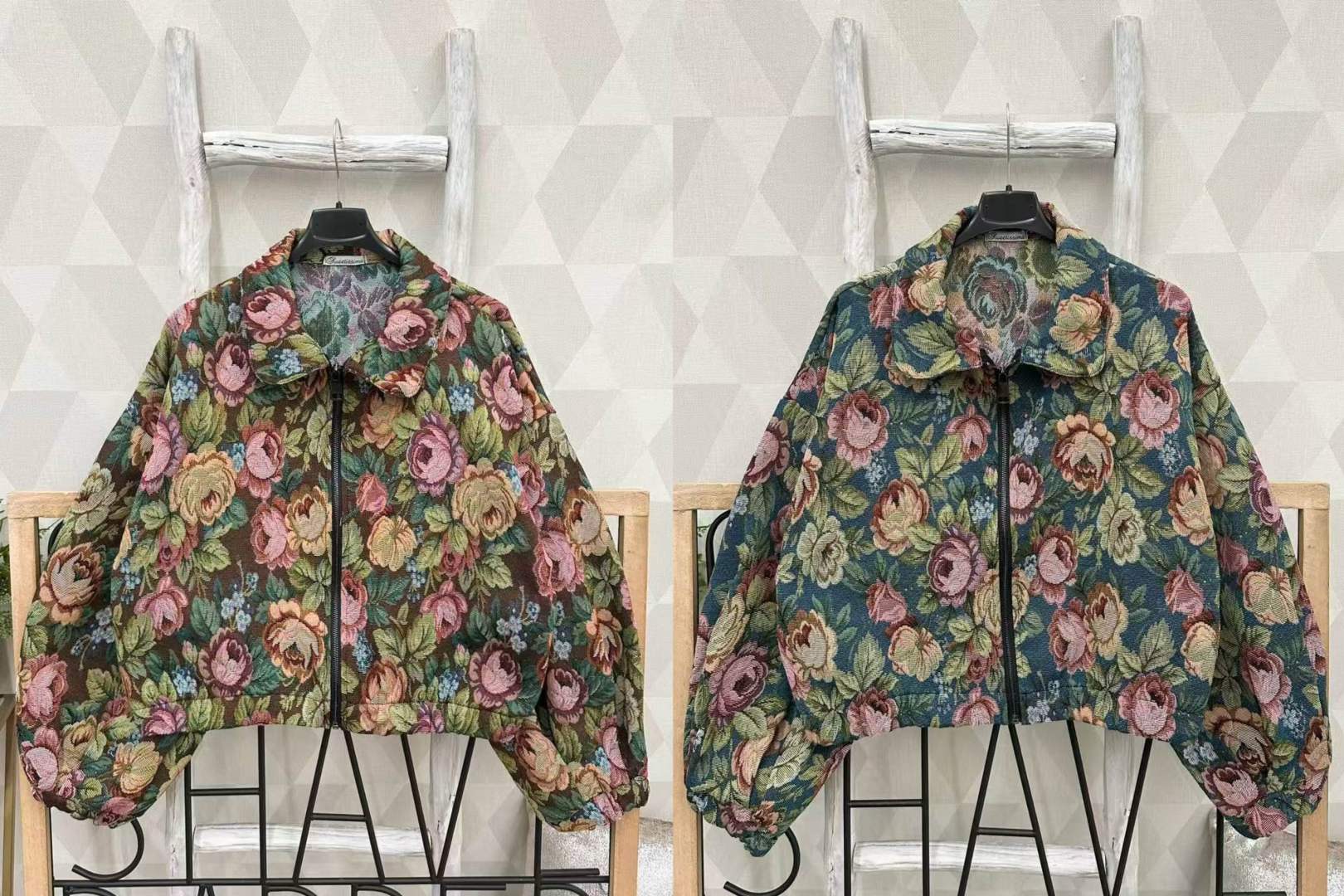 Oversize-Jacke mit Kragen