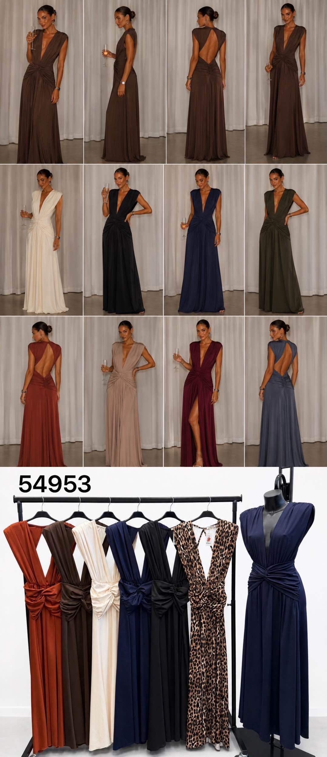 Maxikleid mit Cut-Outs