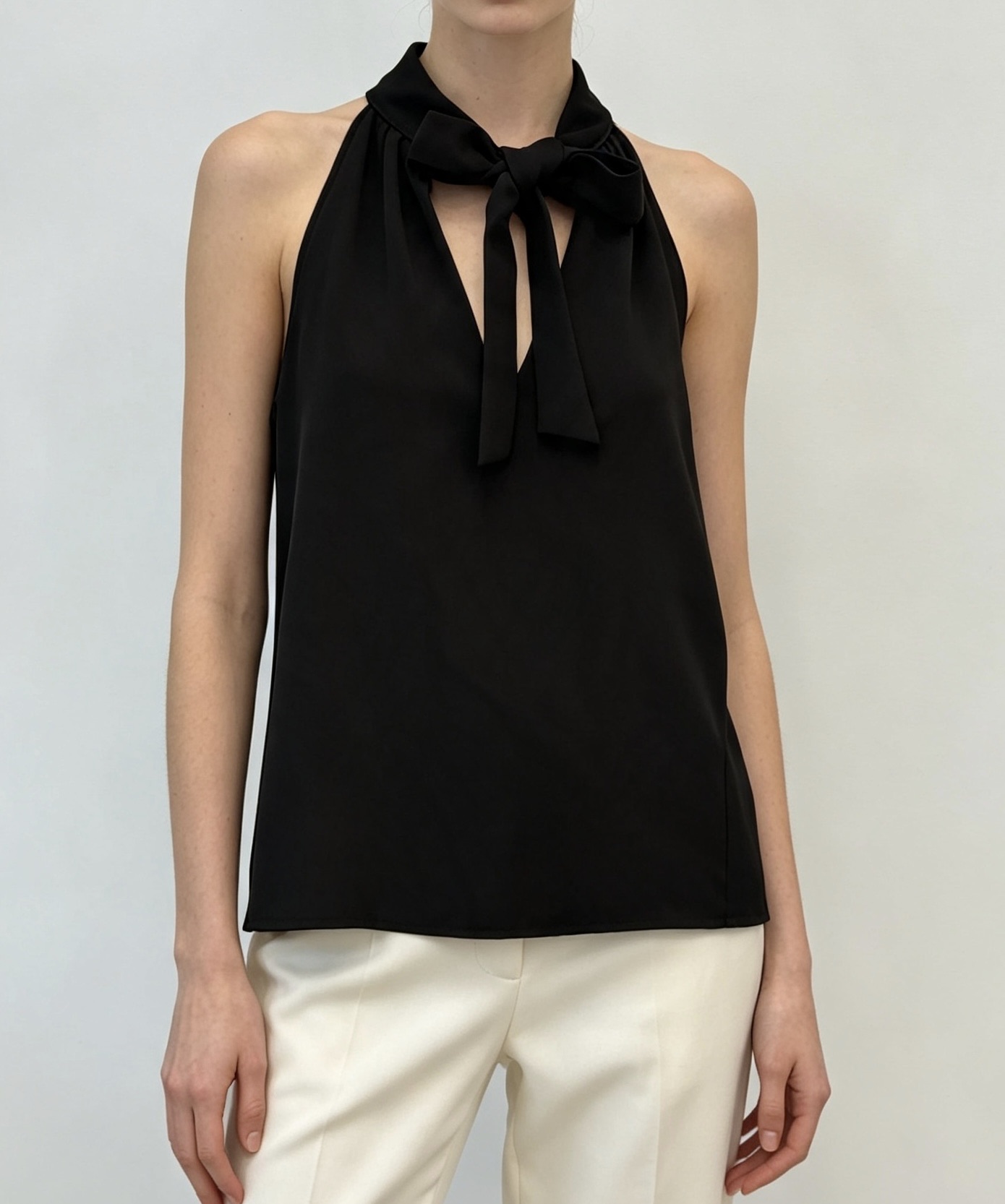 Lockeres Halter‑Top in A‑Linie