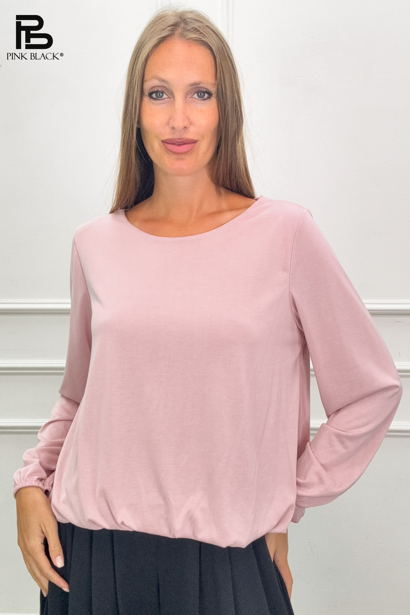 Legere Bluse mit Raffung