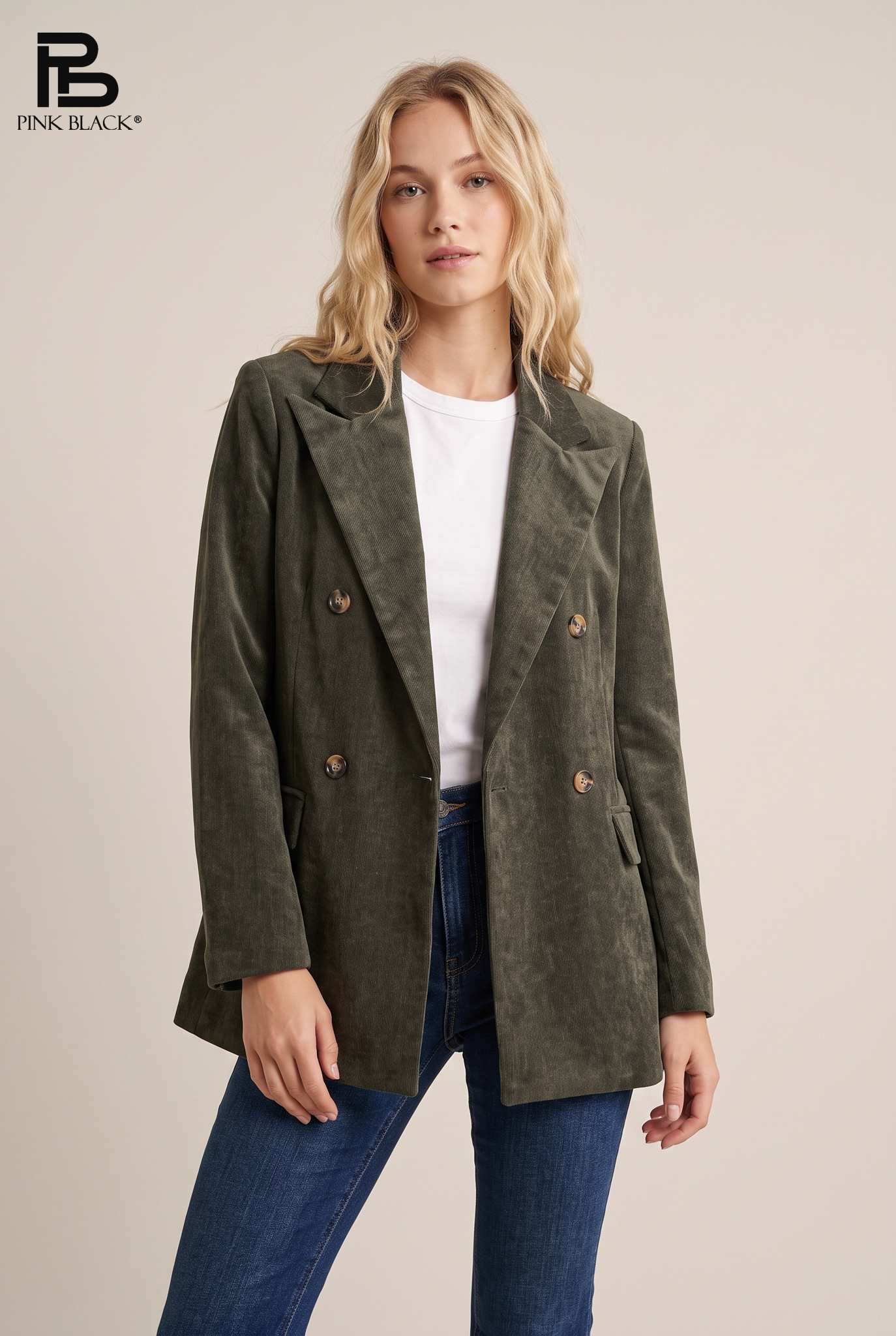 Verlängertes Blazer-Jackett