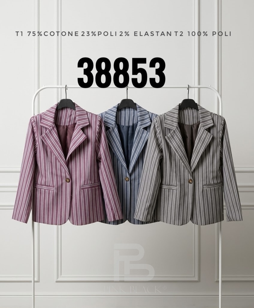 Maßgeschneiderter Blazer mit Streifen