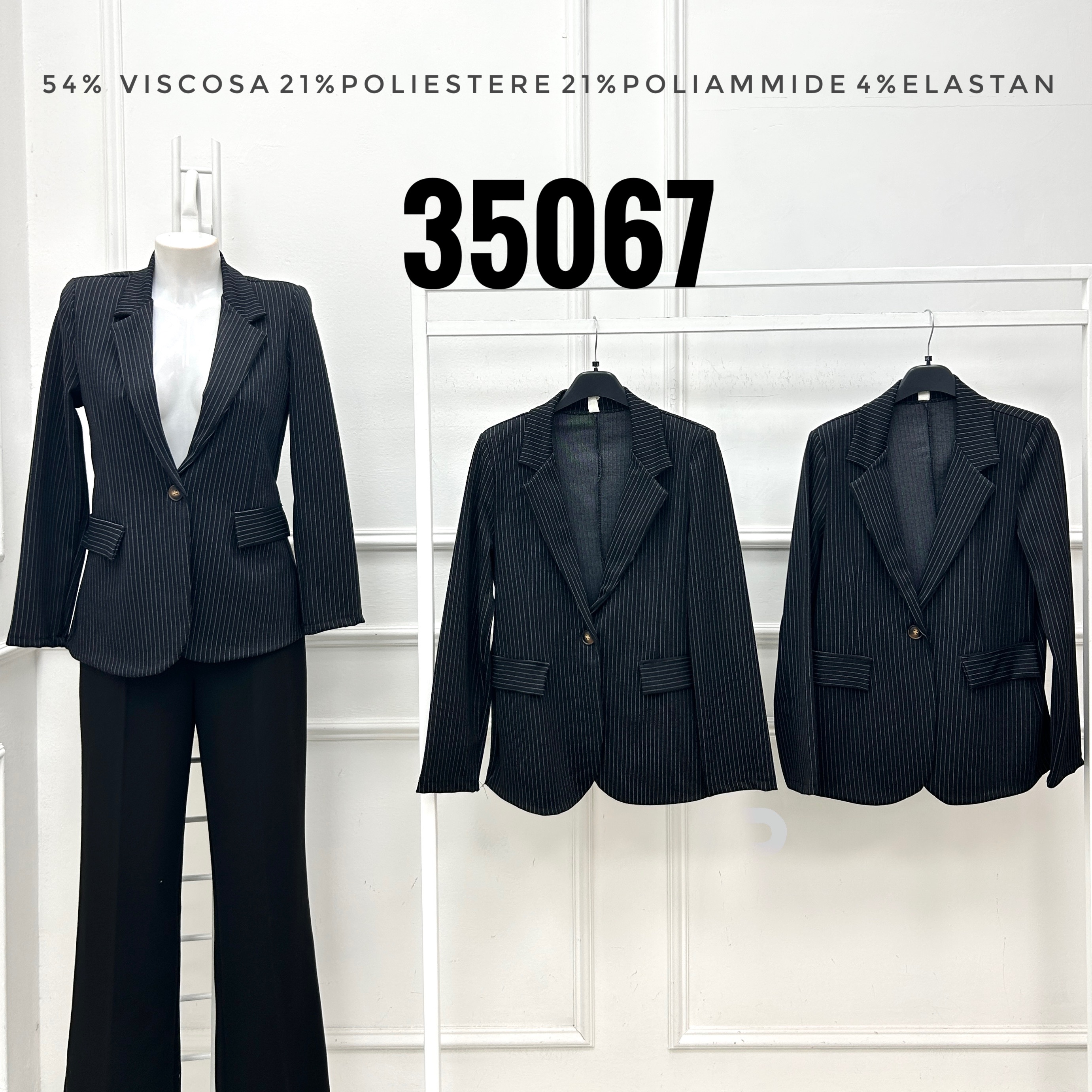 Taillierter Blazer mit Revers