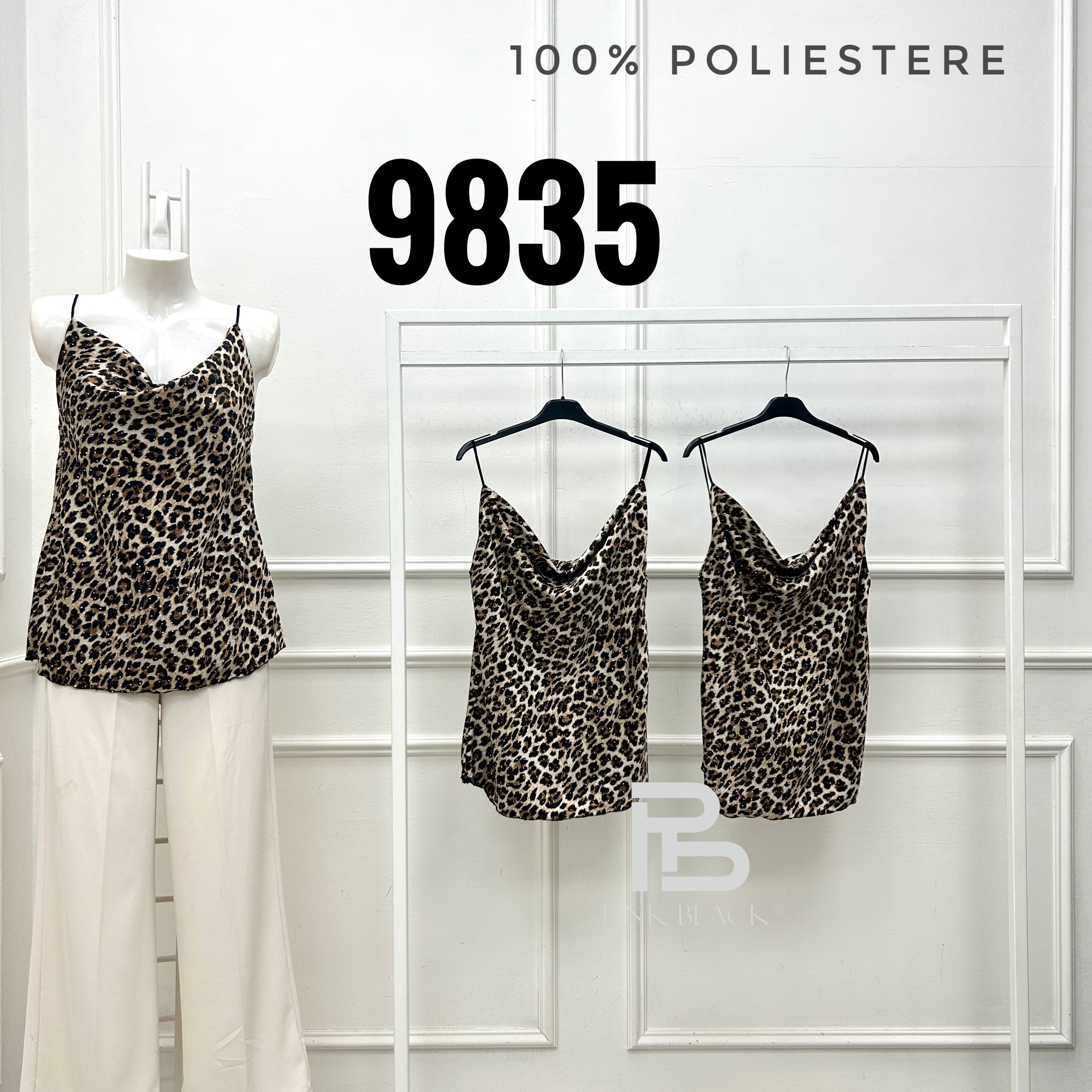 Cowl-Neck Crop-Top