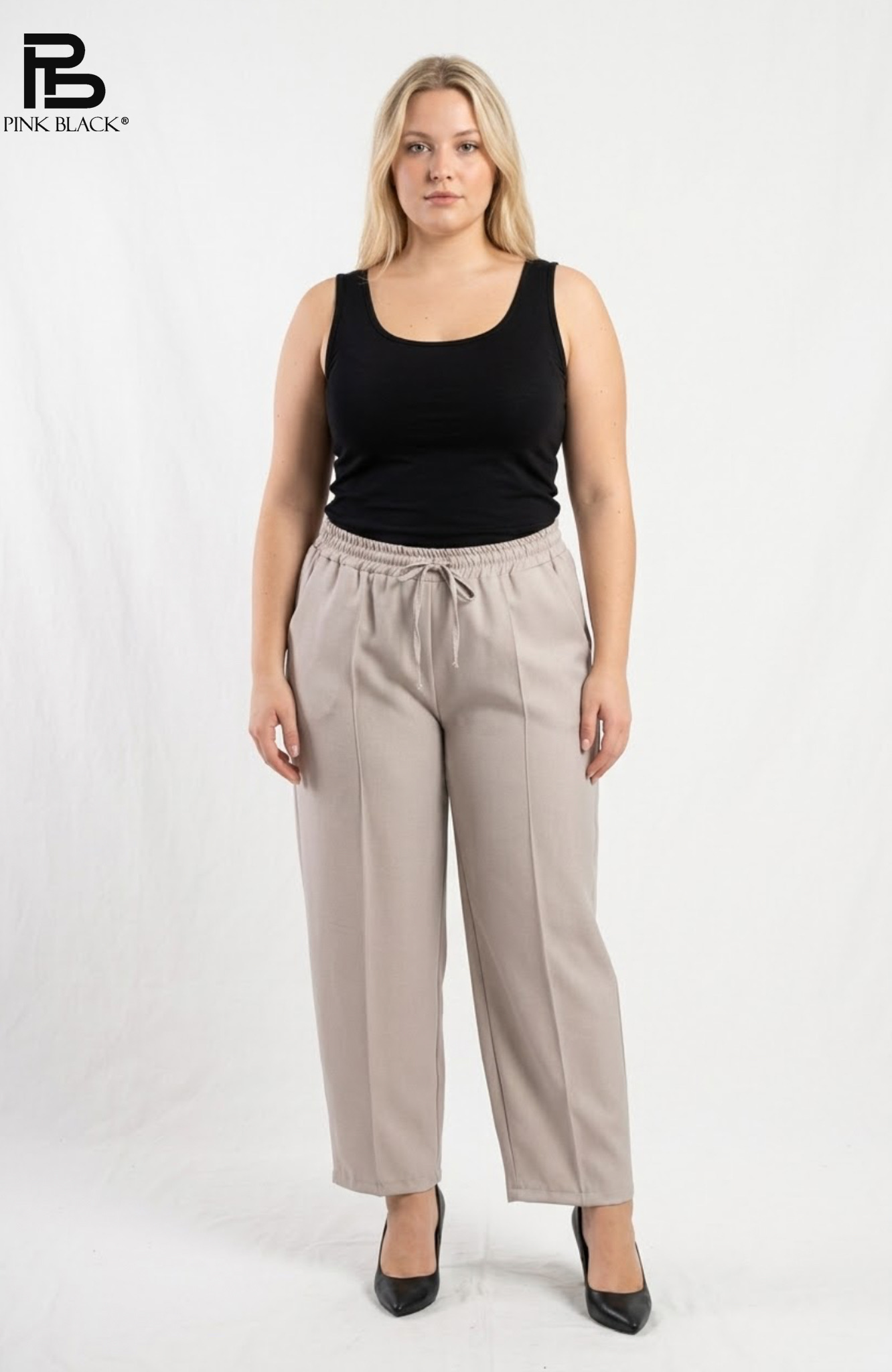 Lockere Knöchellange Hose
