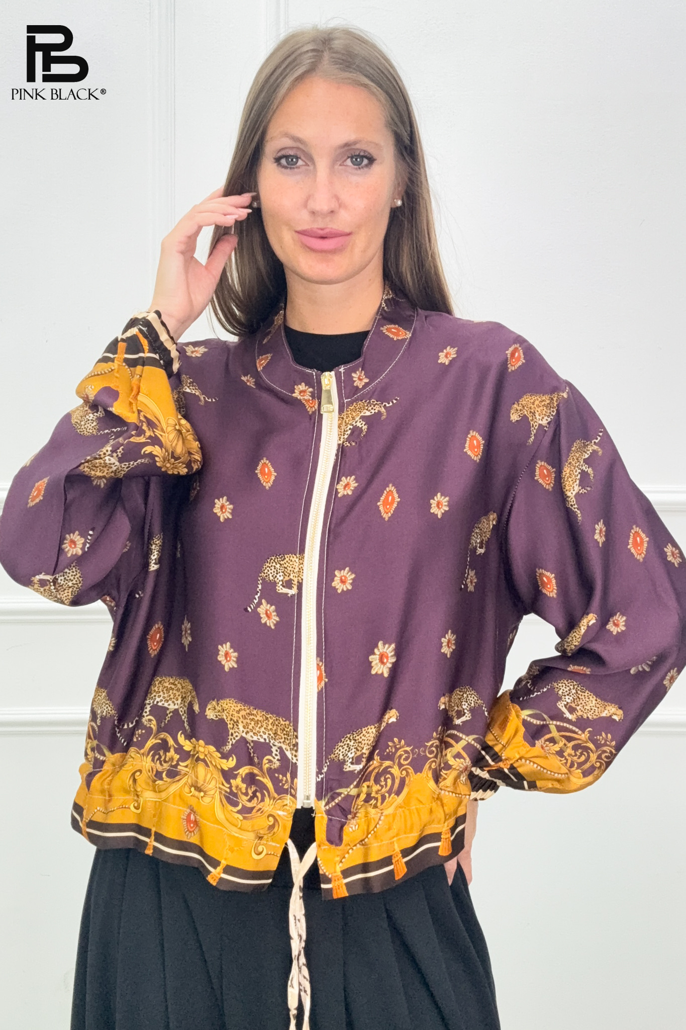 Oversize Bomberjacke
