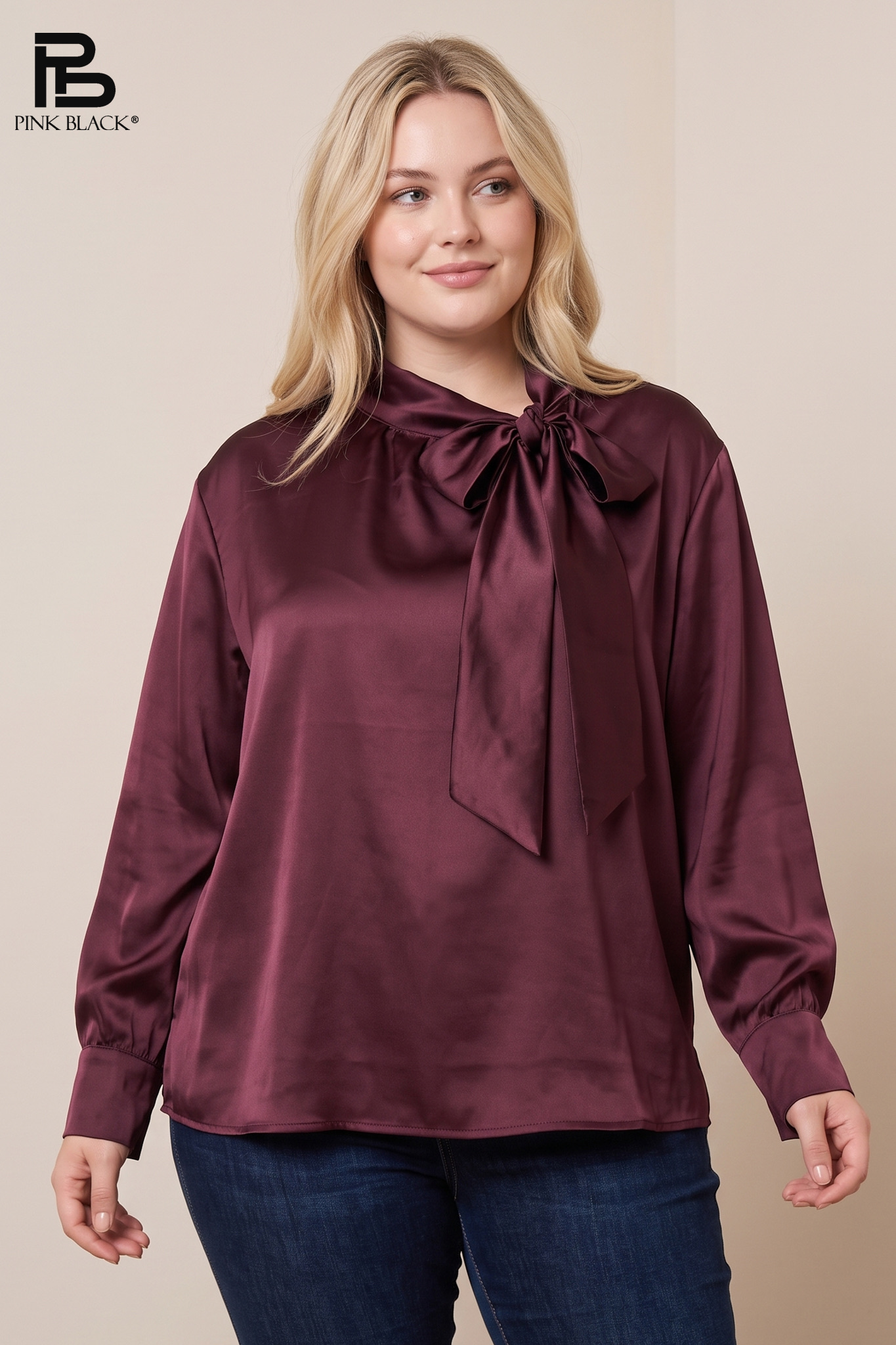 Klassische Bluse mit Kragen