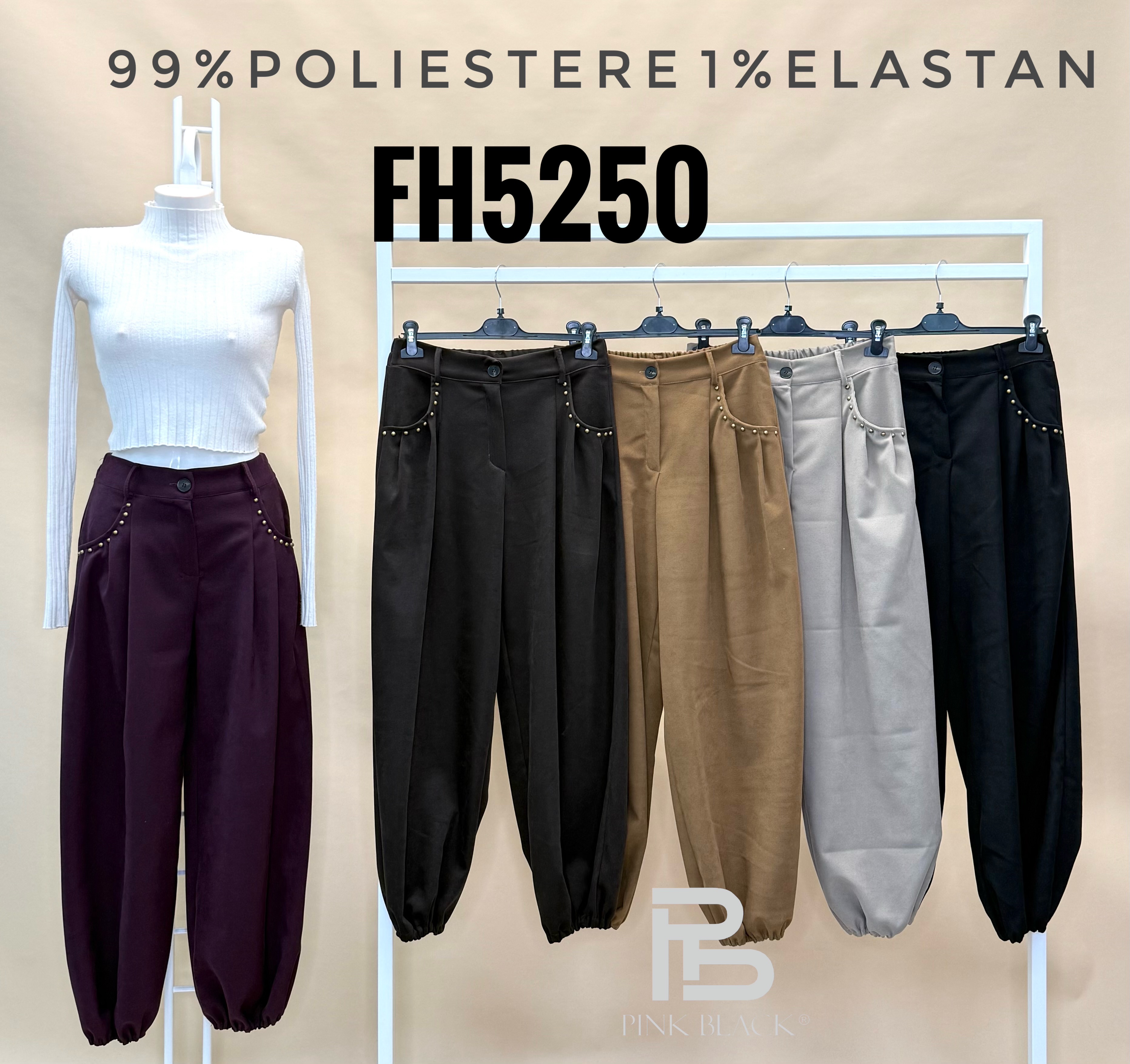 Jogginghose mit hoher Taille