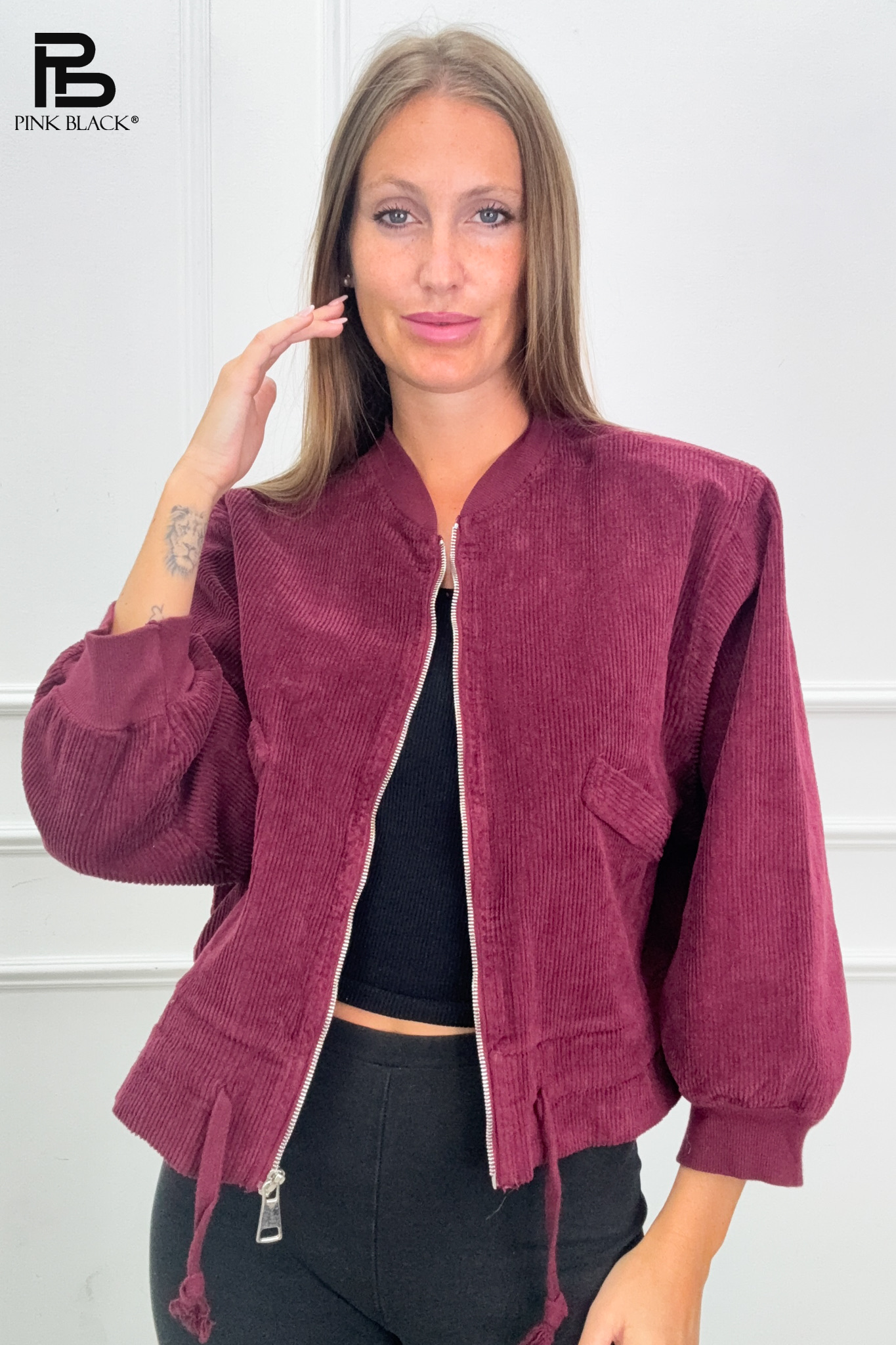 Kurze Overshirt-Jacke