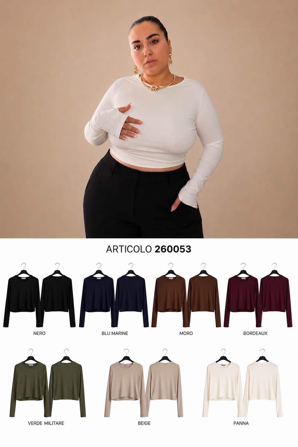 Figurbetontes Cropped Top
