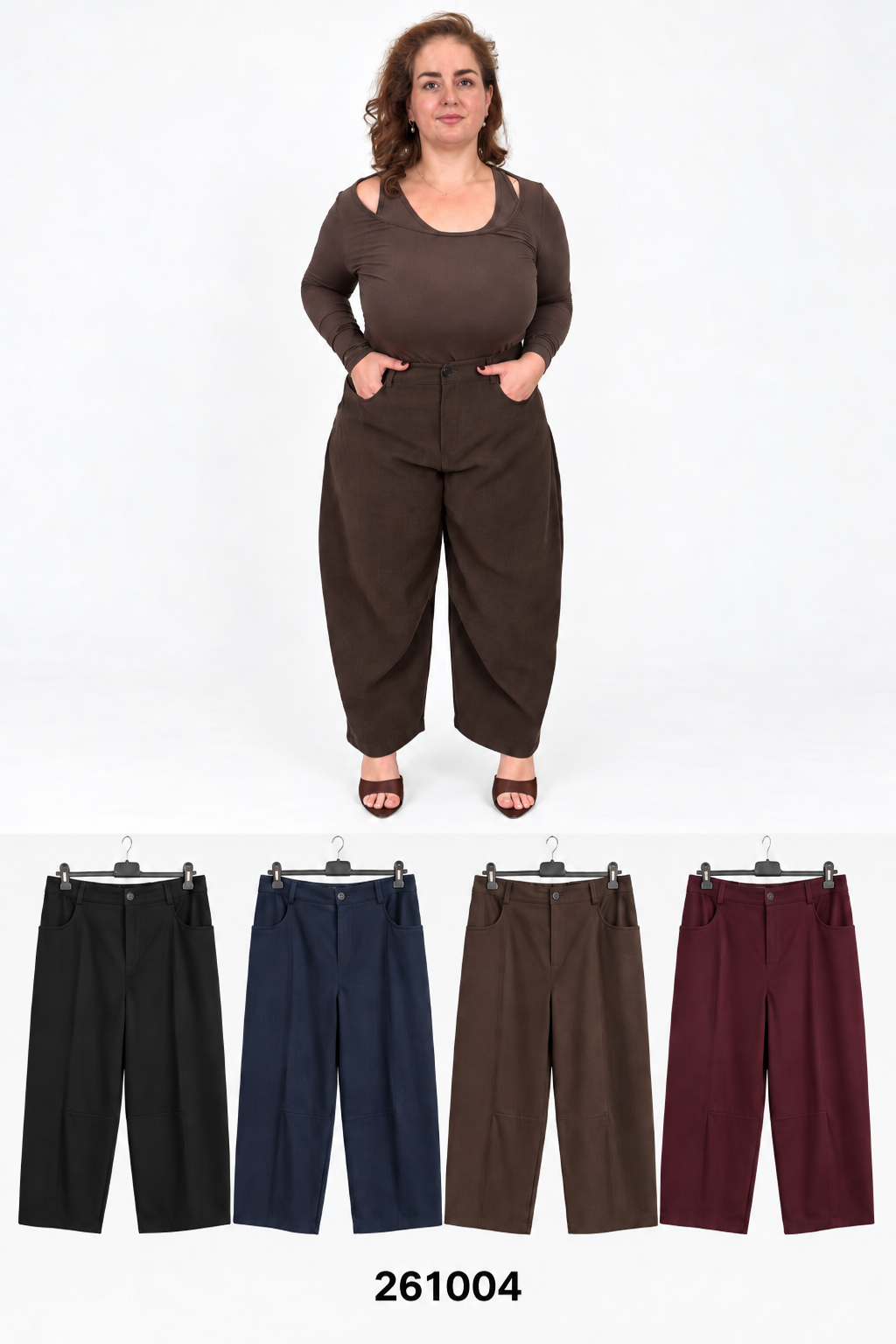 Strickhose mit Gummibund