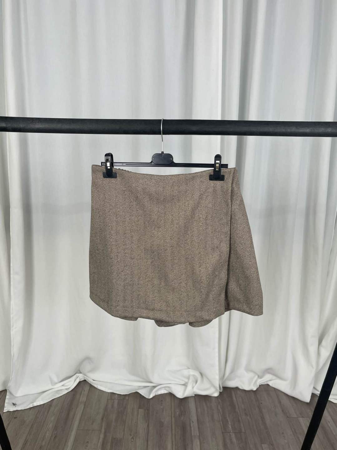 A-Linie Skort mit Vorderaffe