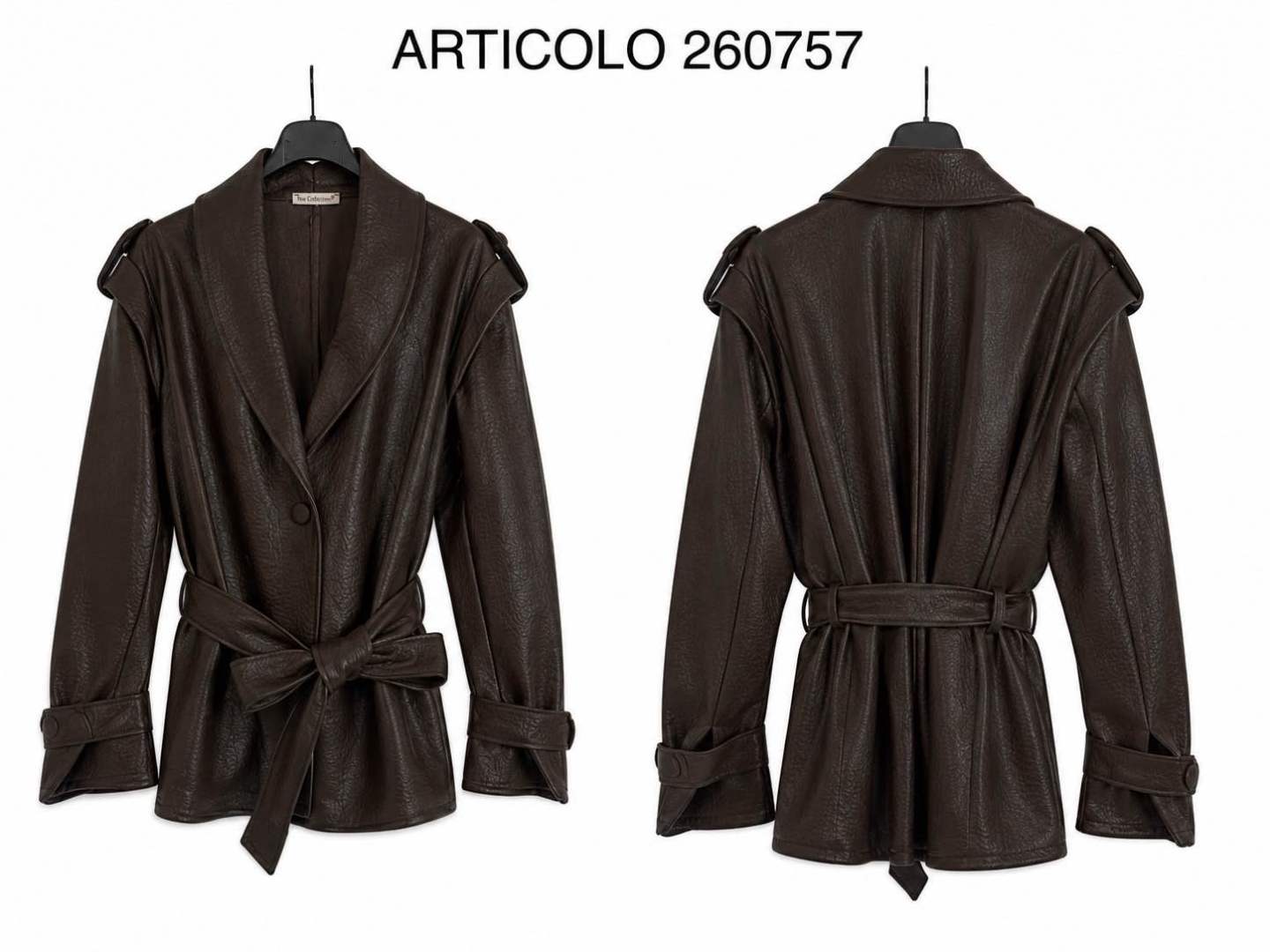 Schneiderjacke mit Gürtel