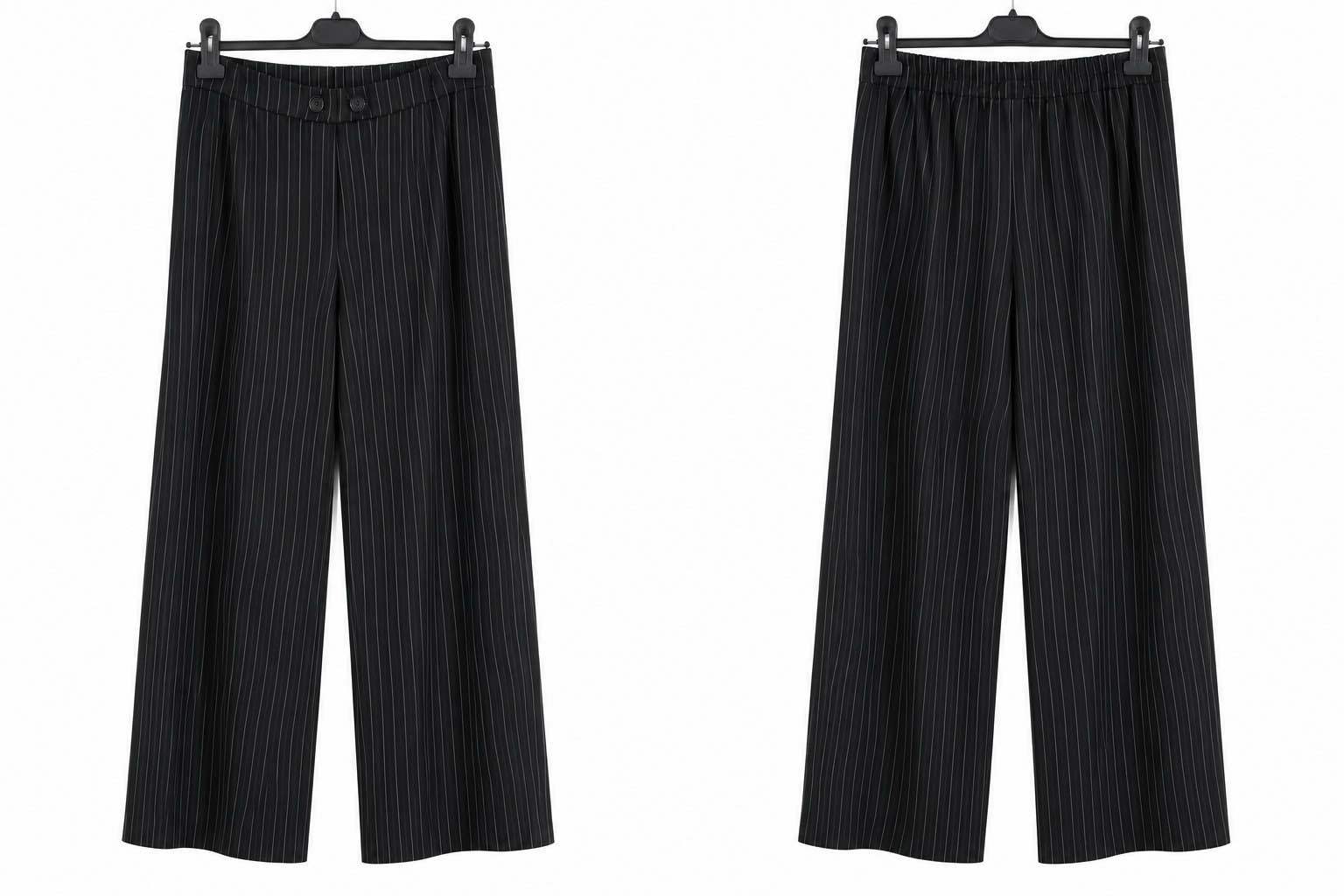 Palazzo-Hose mit hohem Bund