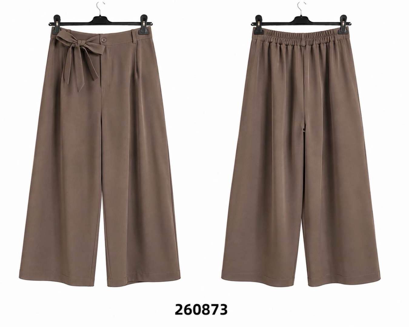 Culotte‑Hose mit hohem Bund