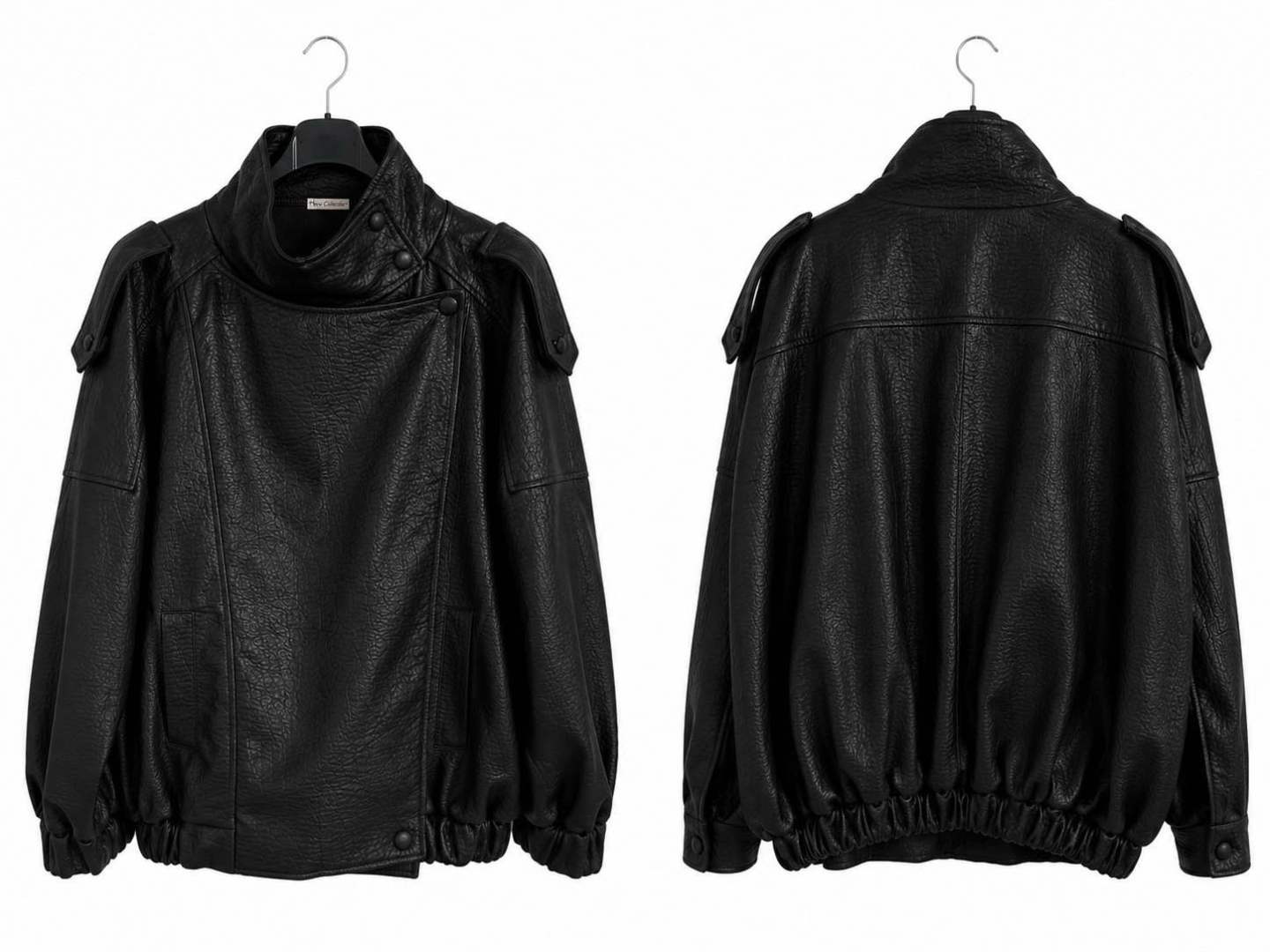 Oversize-Jacke mit Kragen