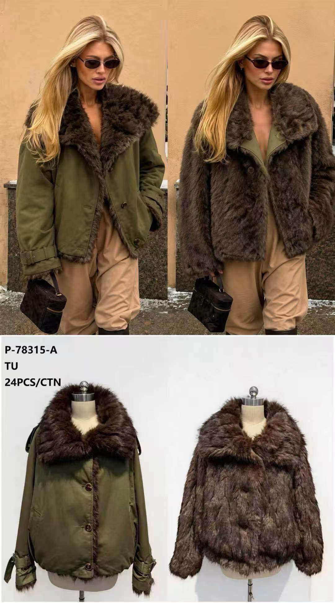 Jacke mit kuscheligem Kragen
