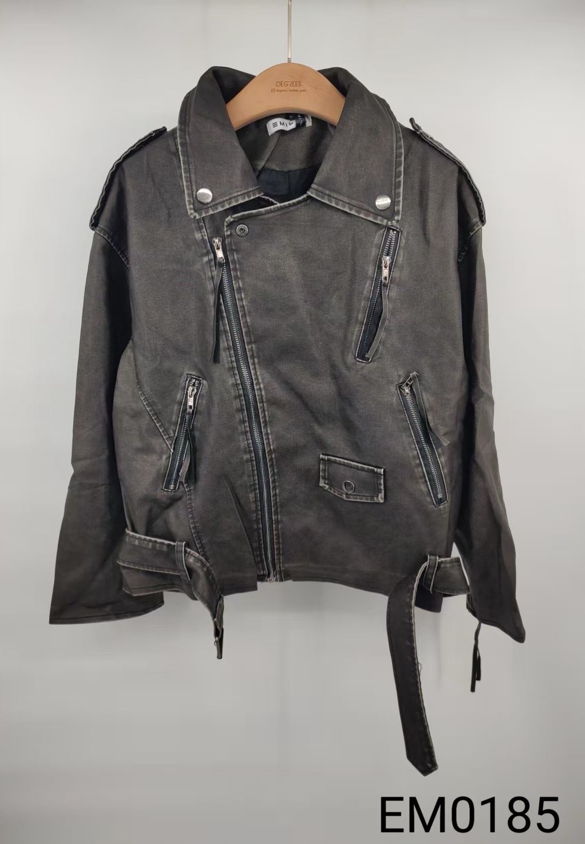 Oversize-Jacke mit Kragen