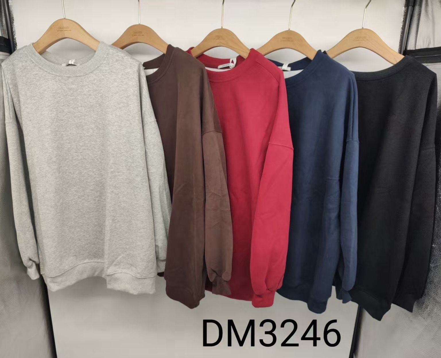 Oversize-Sweatshirt mit Rundhalsausschnitt