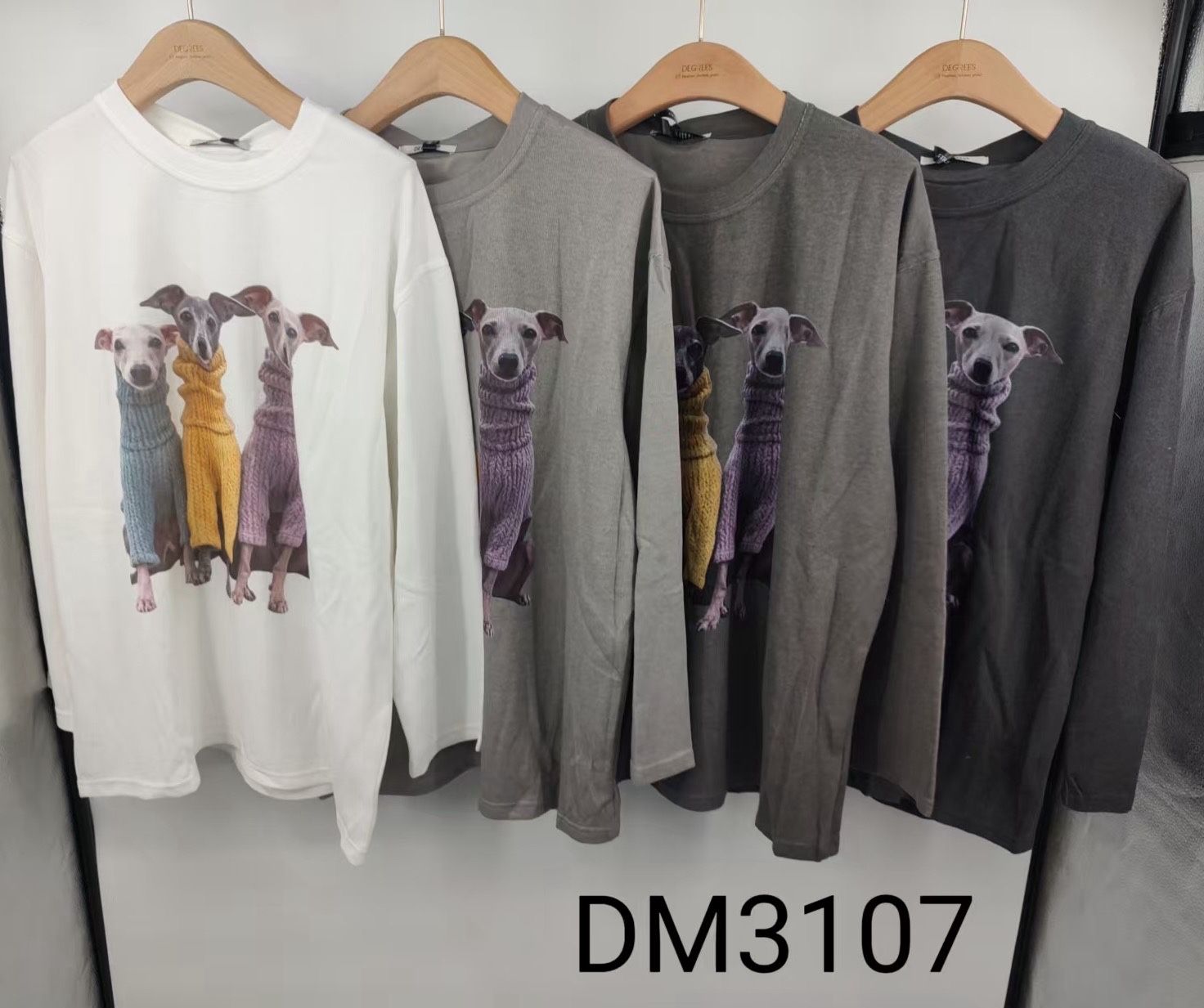 T-Shirt Regular mit Rundhals