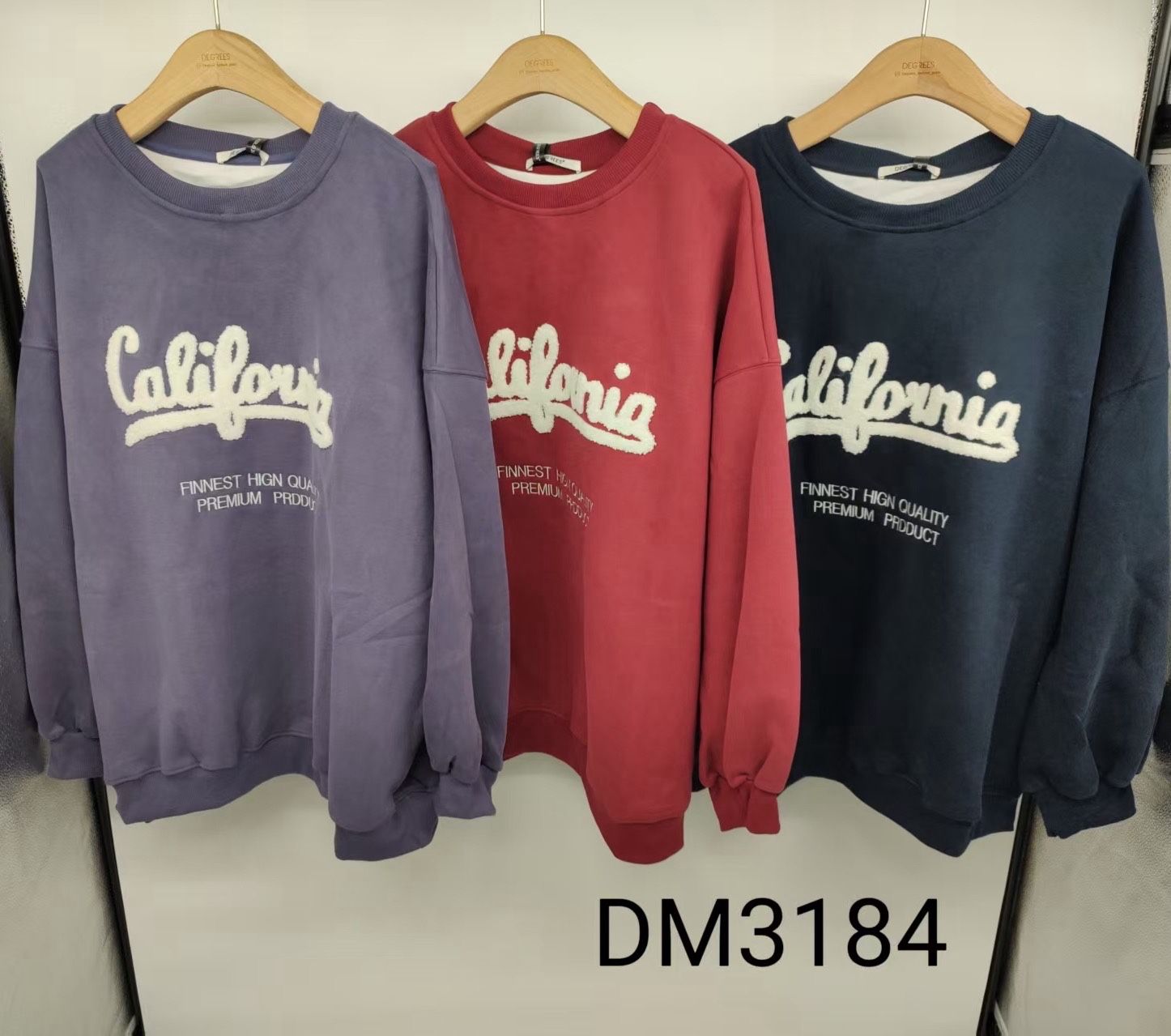 Oversized Sweatshirt mit Schriftzug