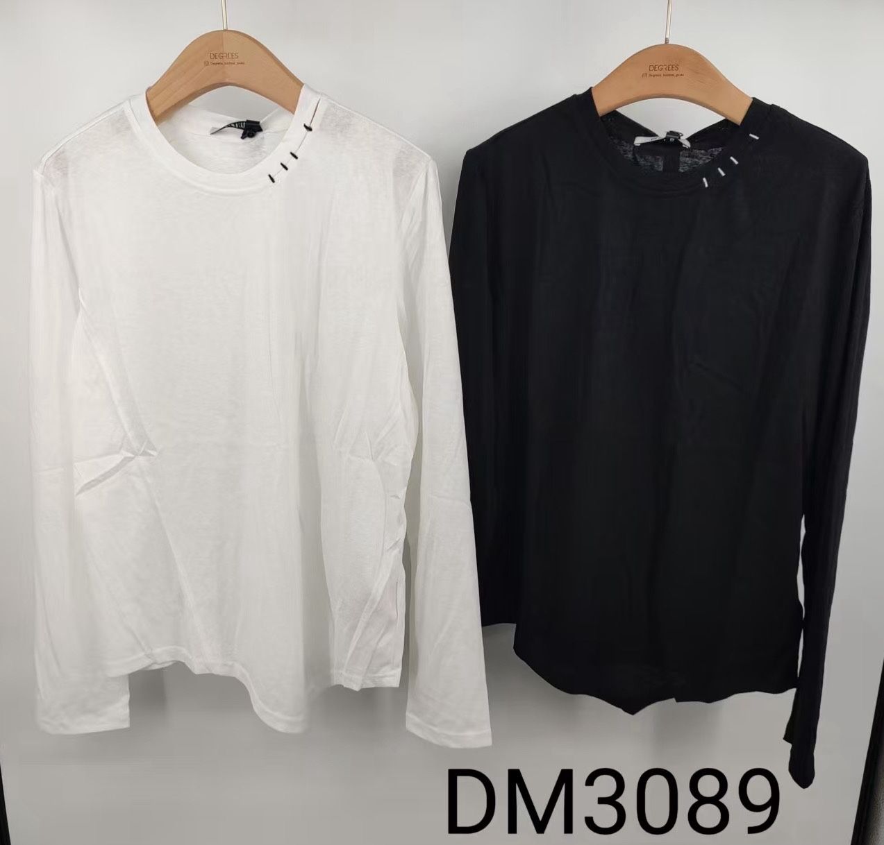Langes Basic-Shirt
