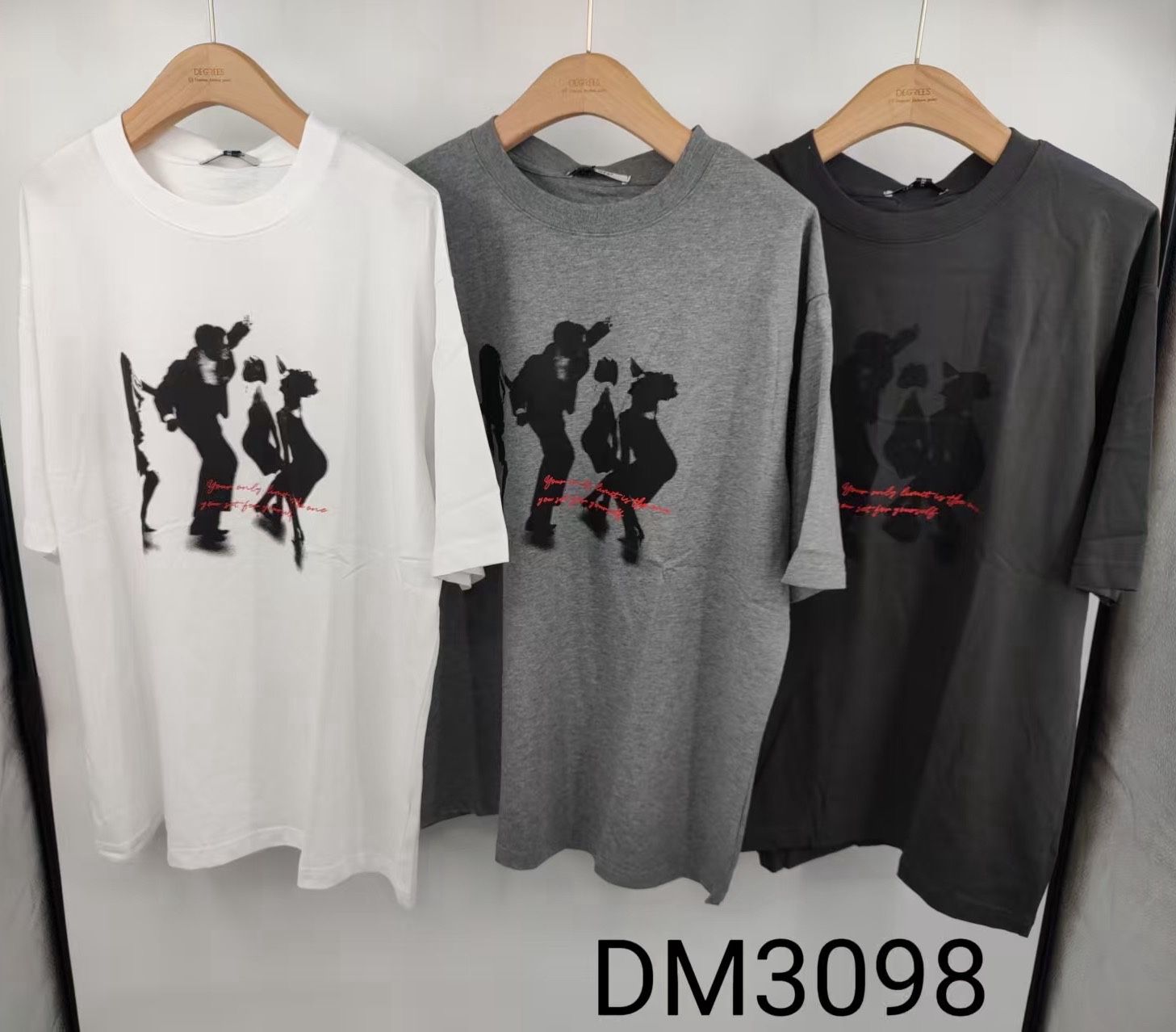 Oversize T‑Shirt mit Print