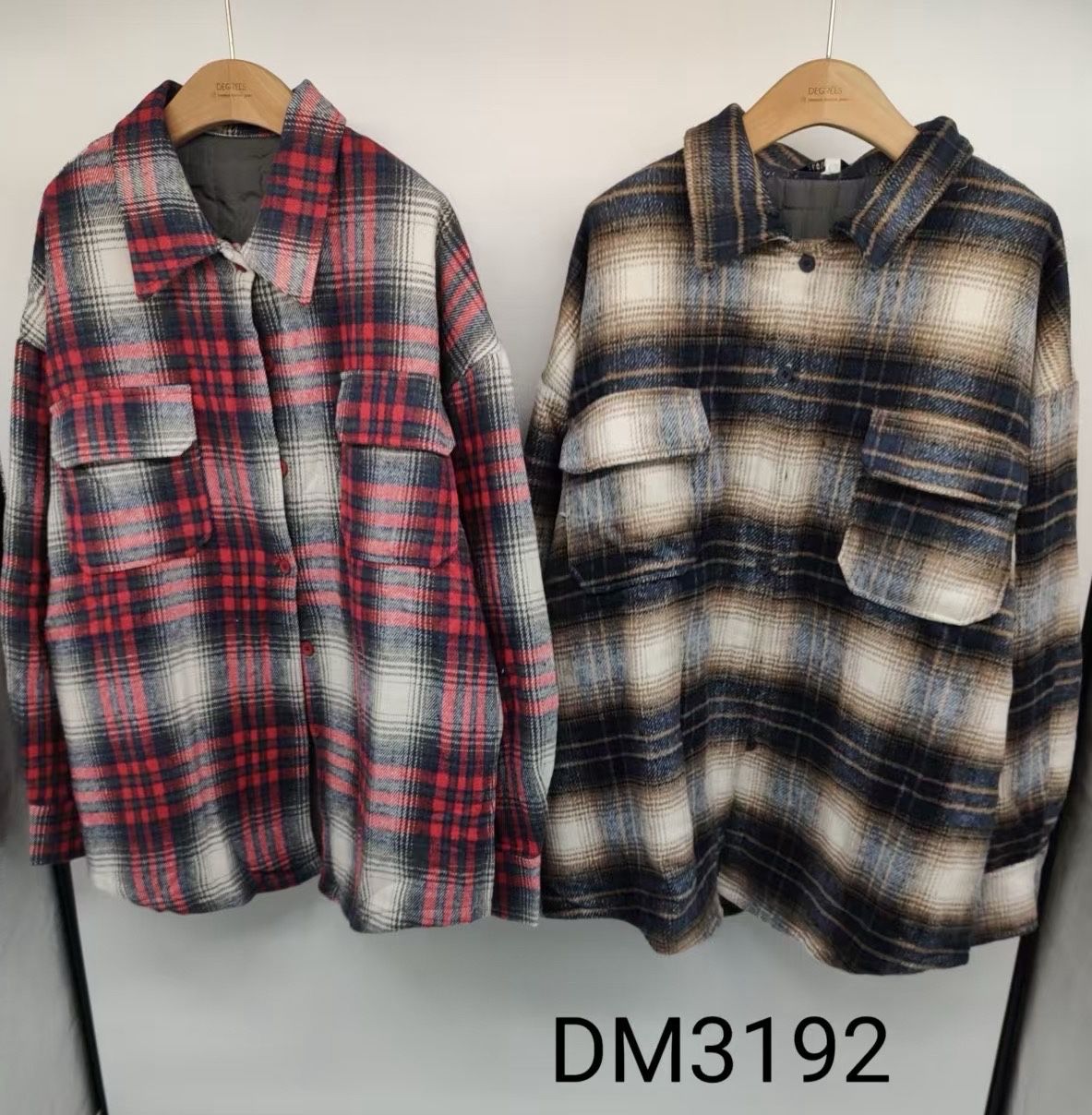 Oversize-Hemd mit Kragen