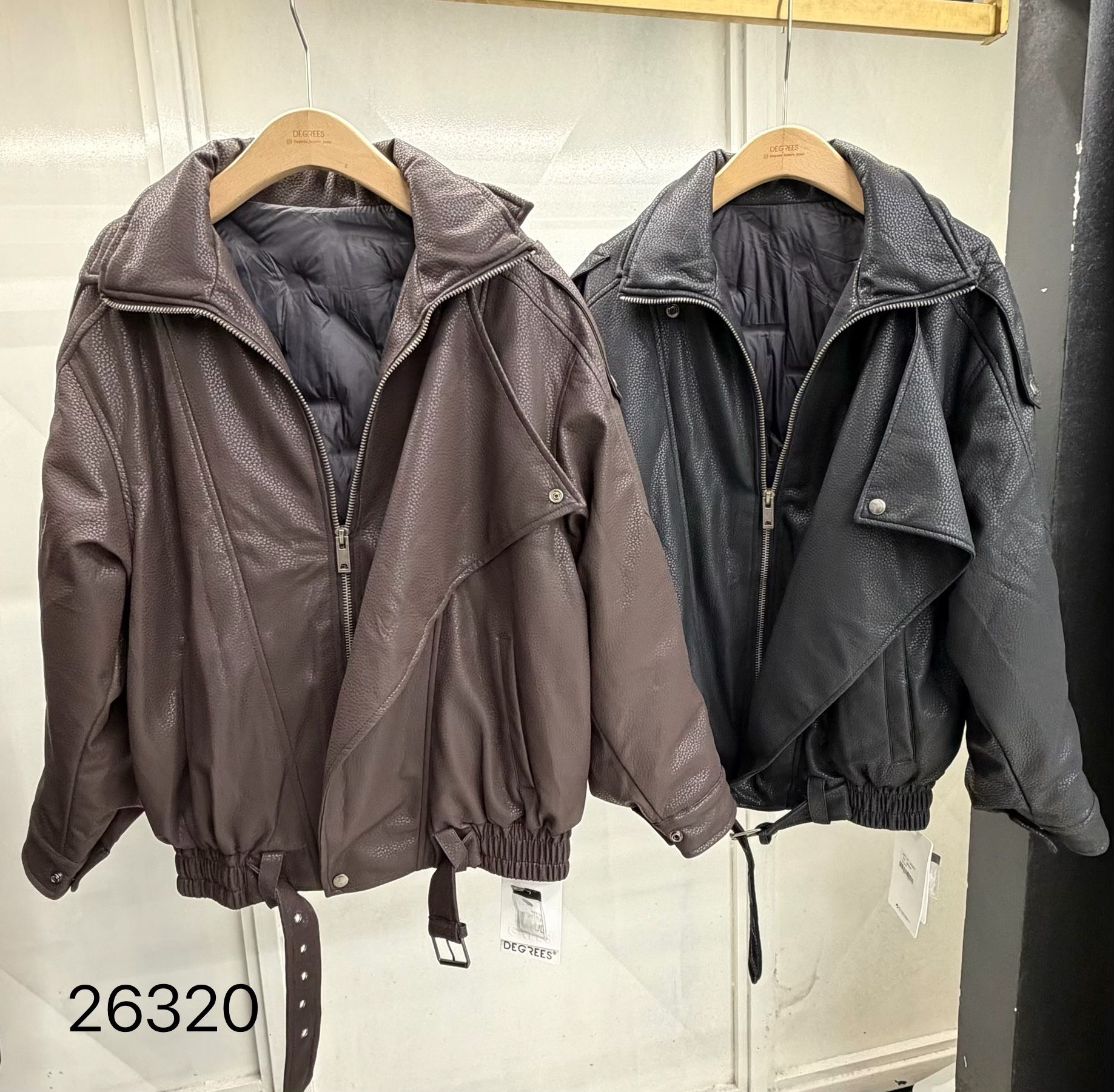 Oversize-Jacke mit Kragen