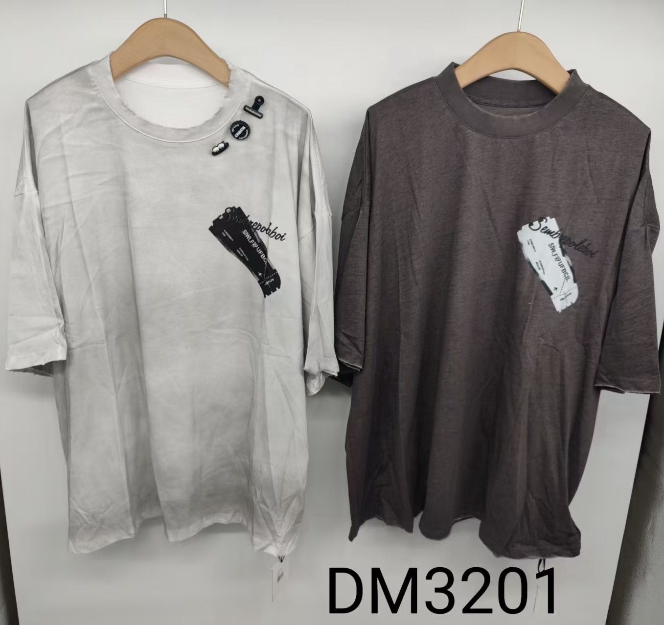 Oversize T‑Shirt mit Print