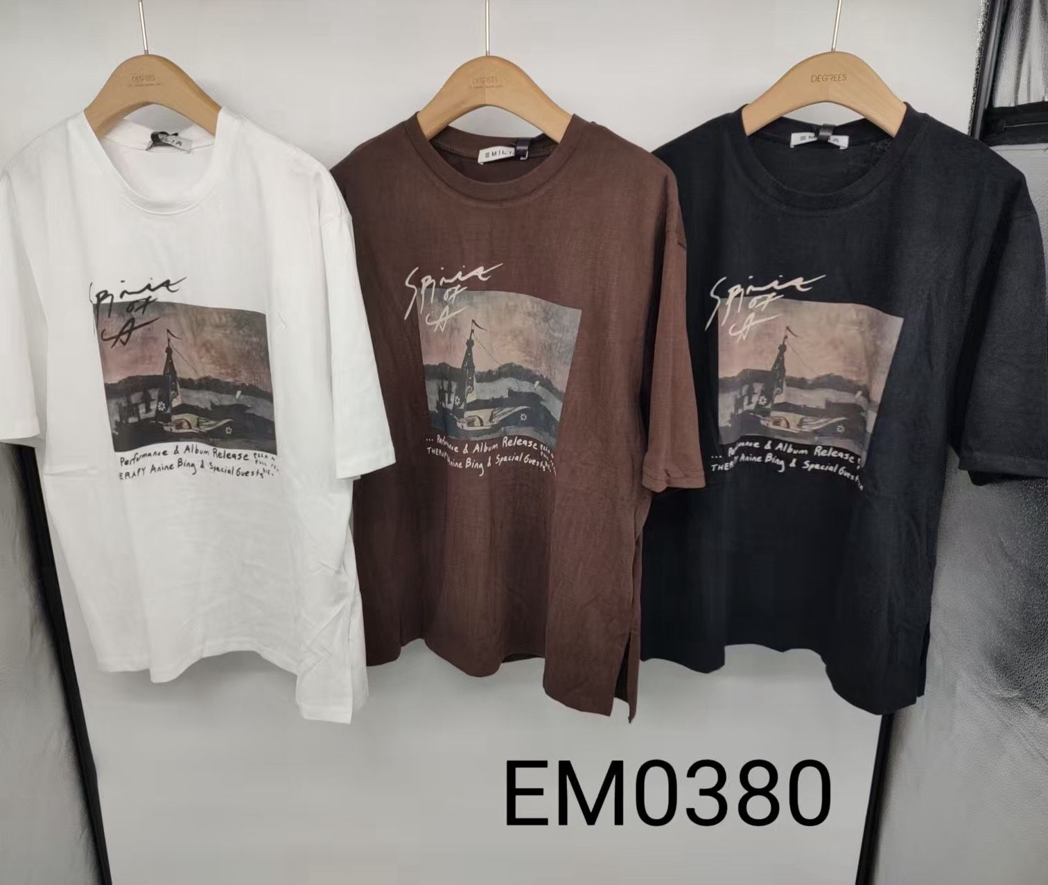 Oversize T‑Shirt mit Print