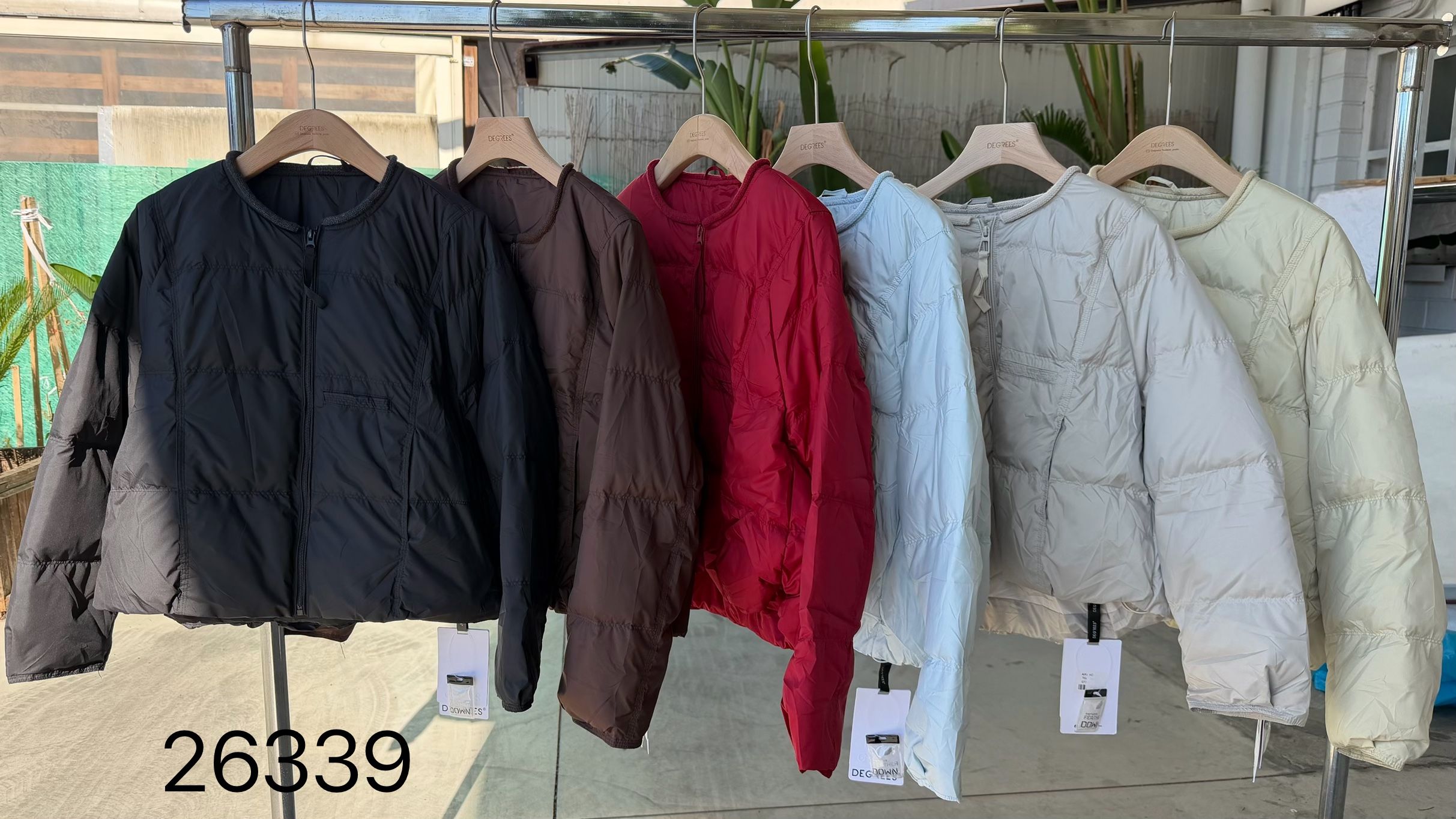 Kurze Steppjacke
