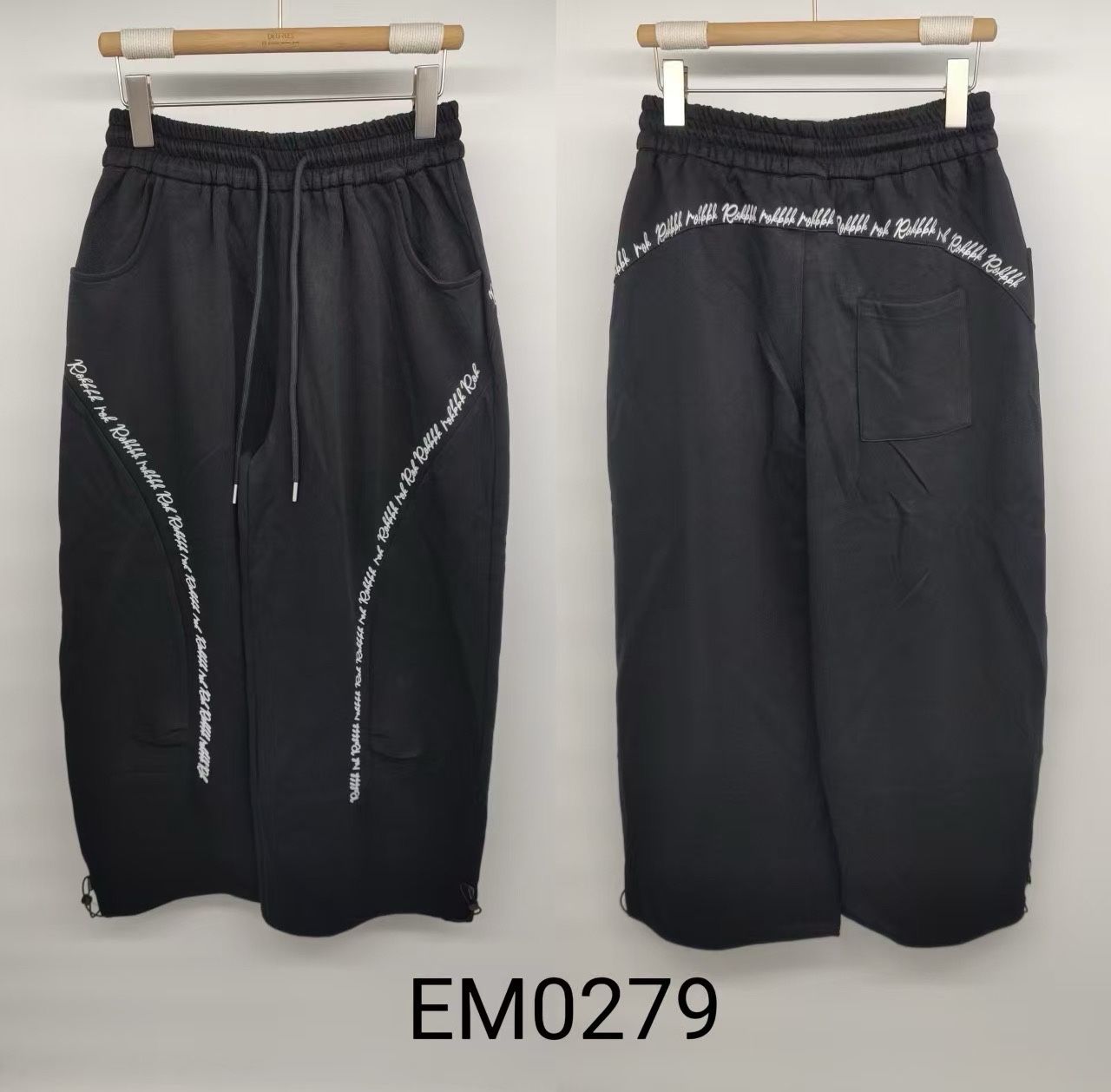 Wide‑Leg Hose mit Tunnelzug