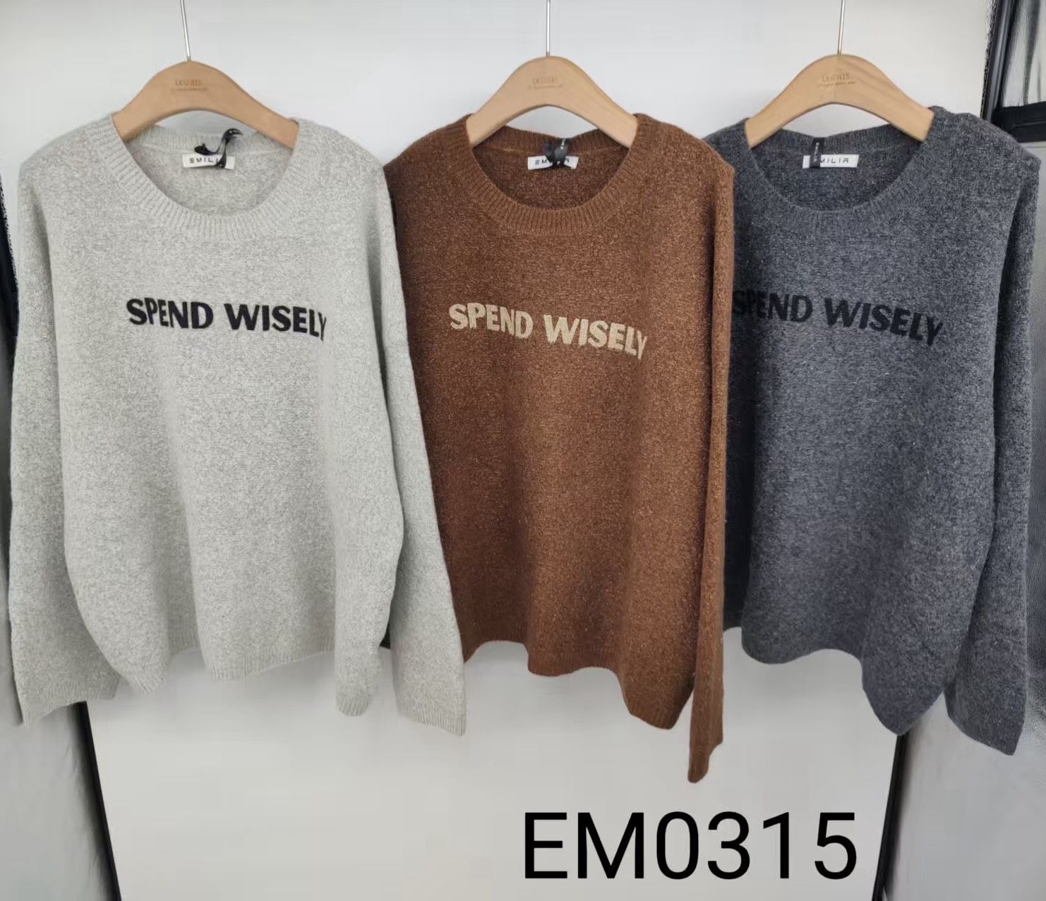 Pullover mit Großem Schriftzug