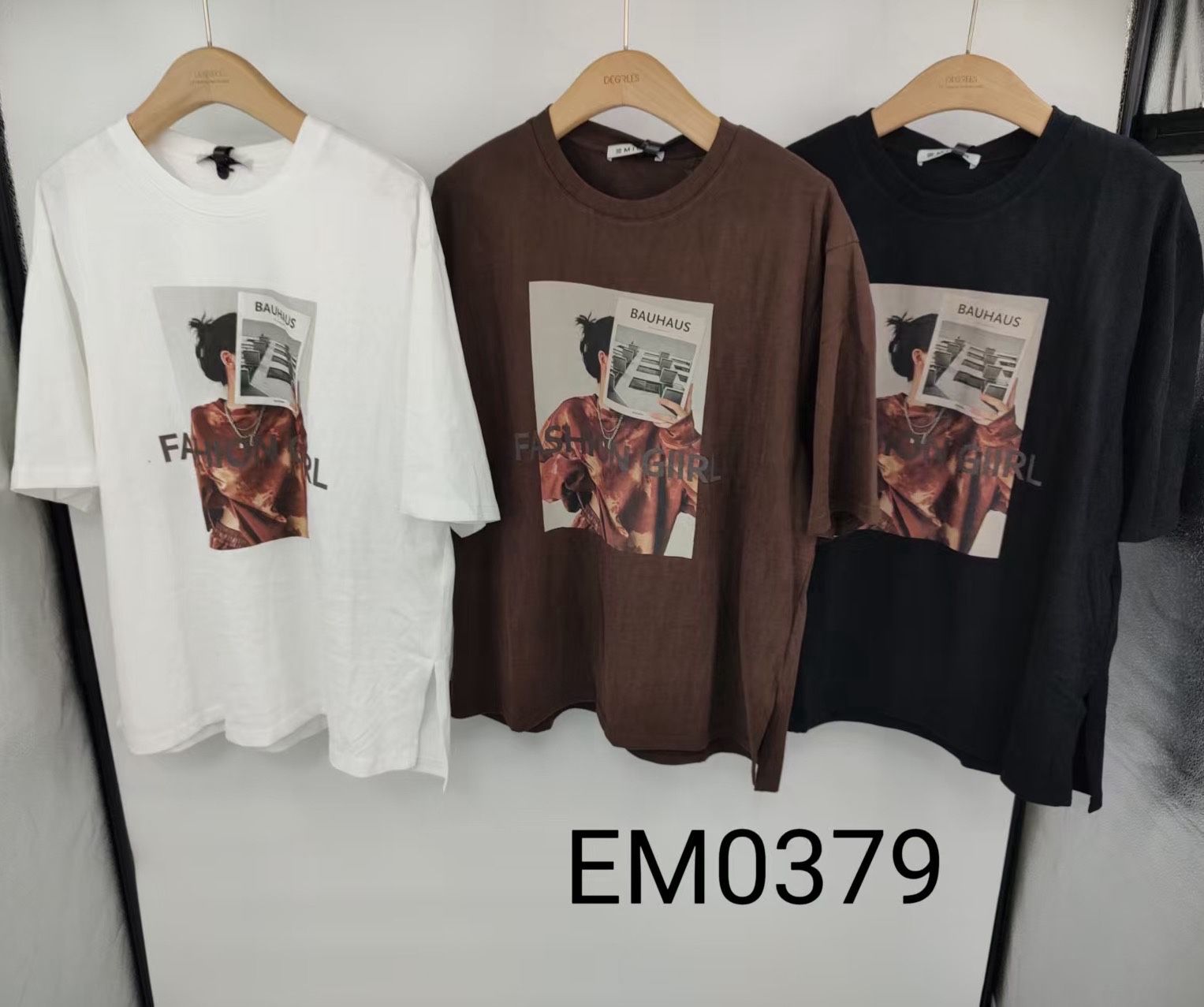 Oversize T‑Shirt mit Print