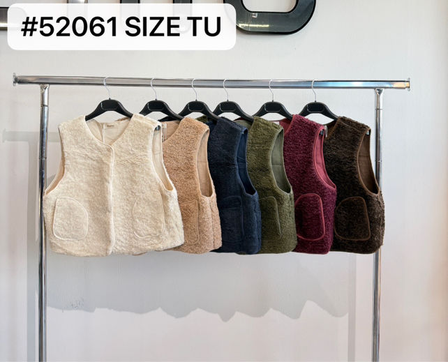 Fleece-Weste mit Taschen