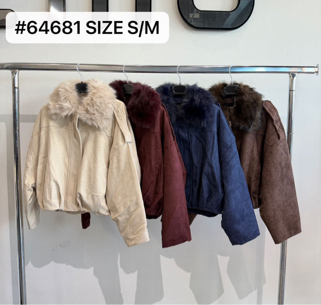 Oversize-Jacke mit Kragen