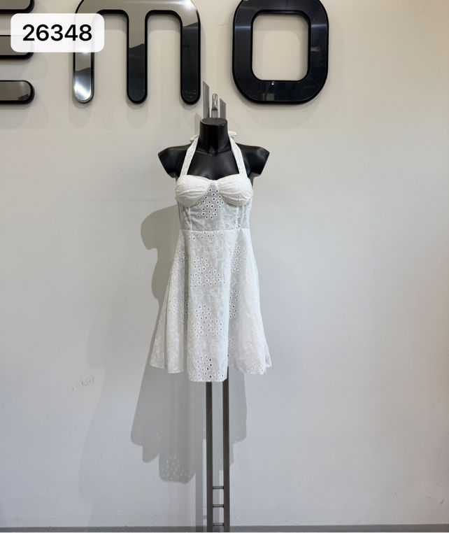 A-Linien Kleid mit Neckholder