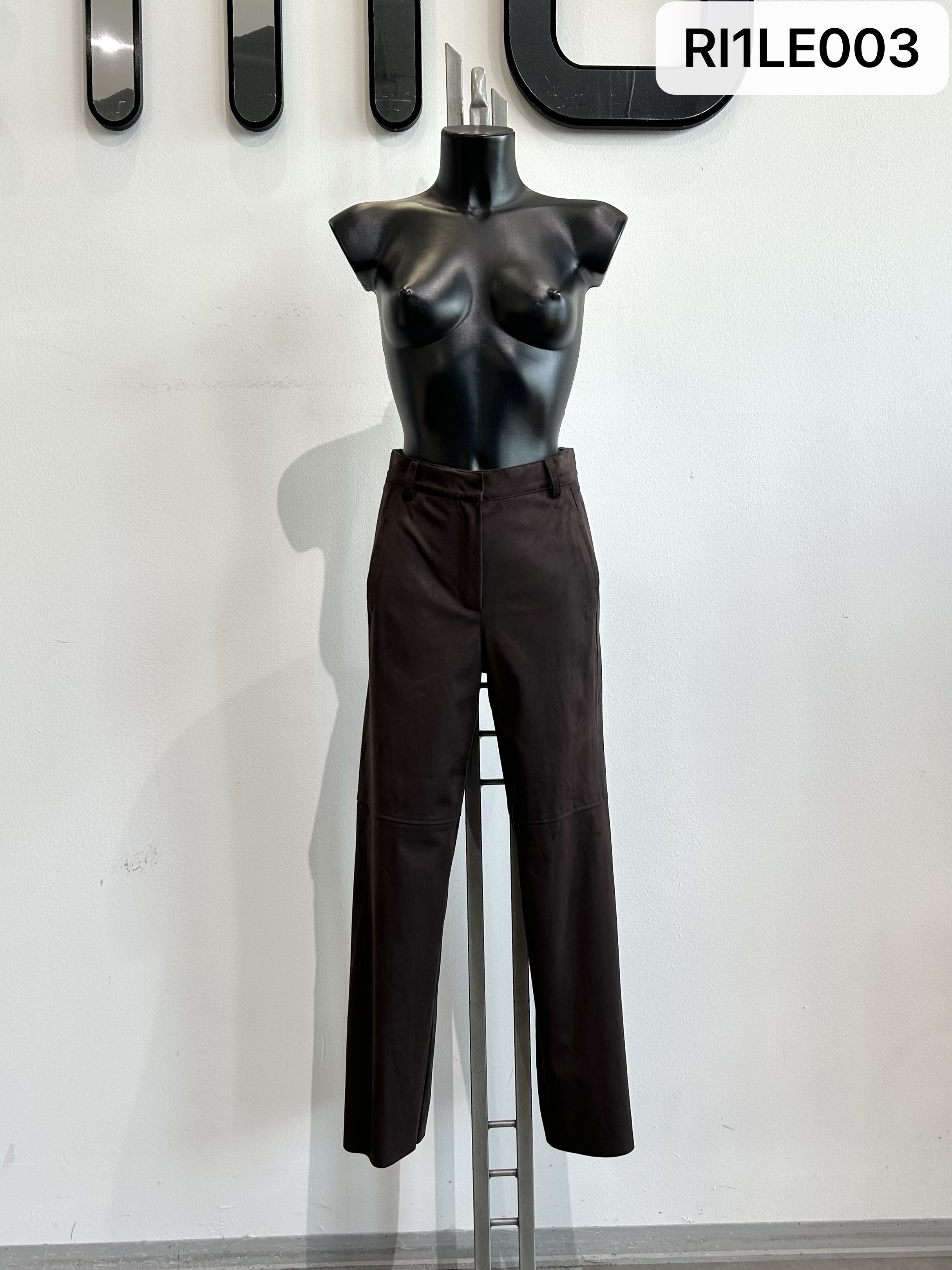 Gerade Knöchellange Hose