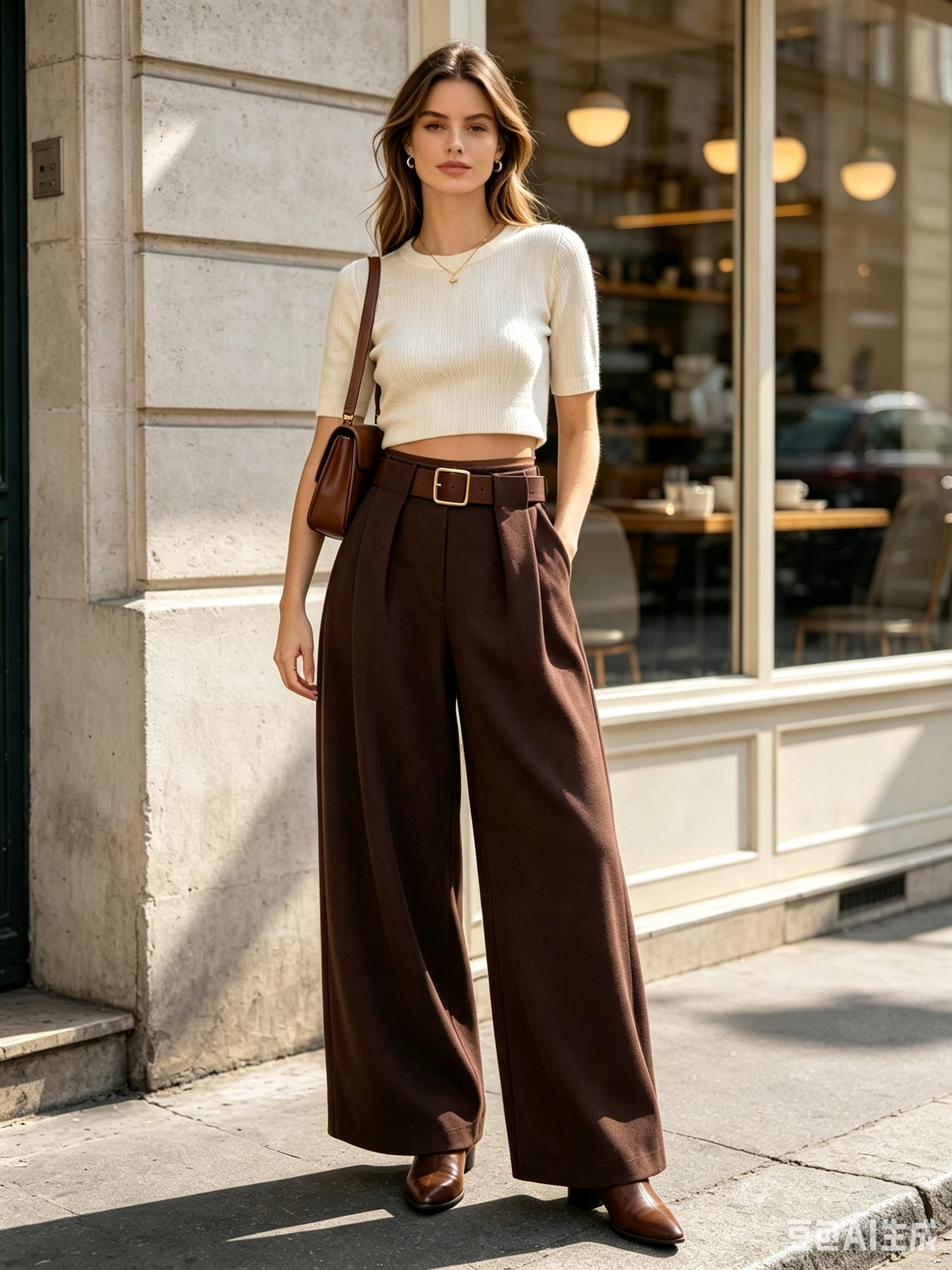 Elegante Wide-Leg Hose