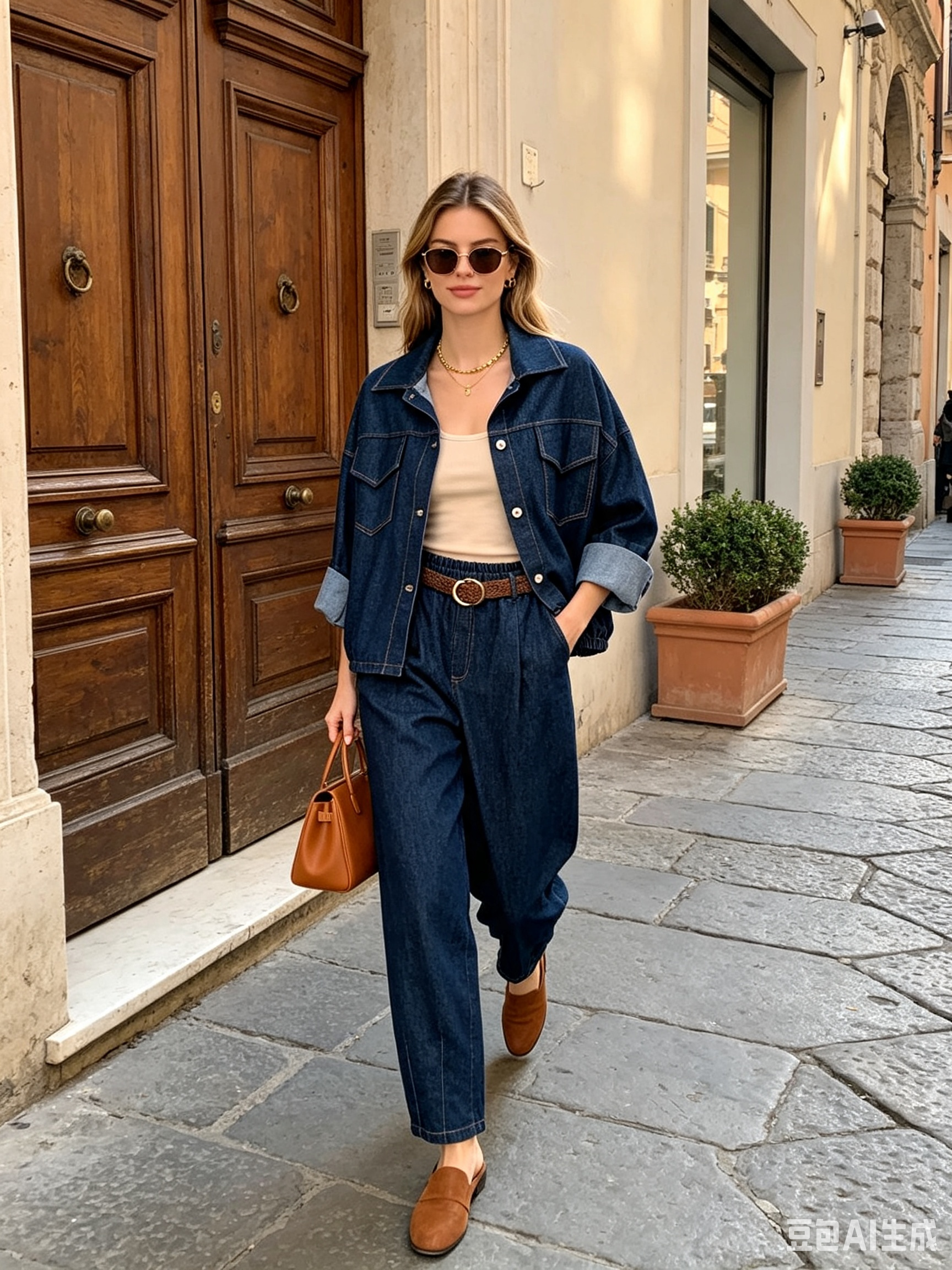 Oversized Boxy-Jacke