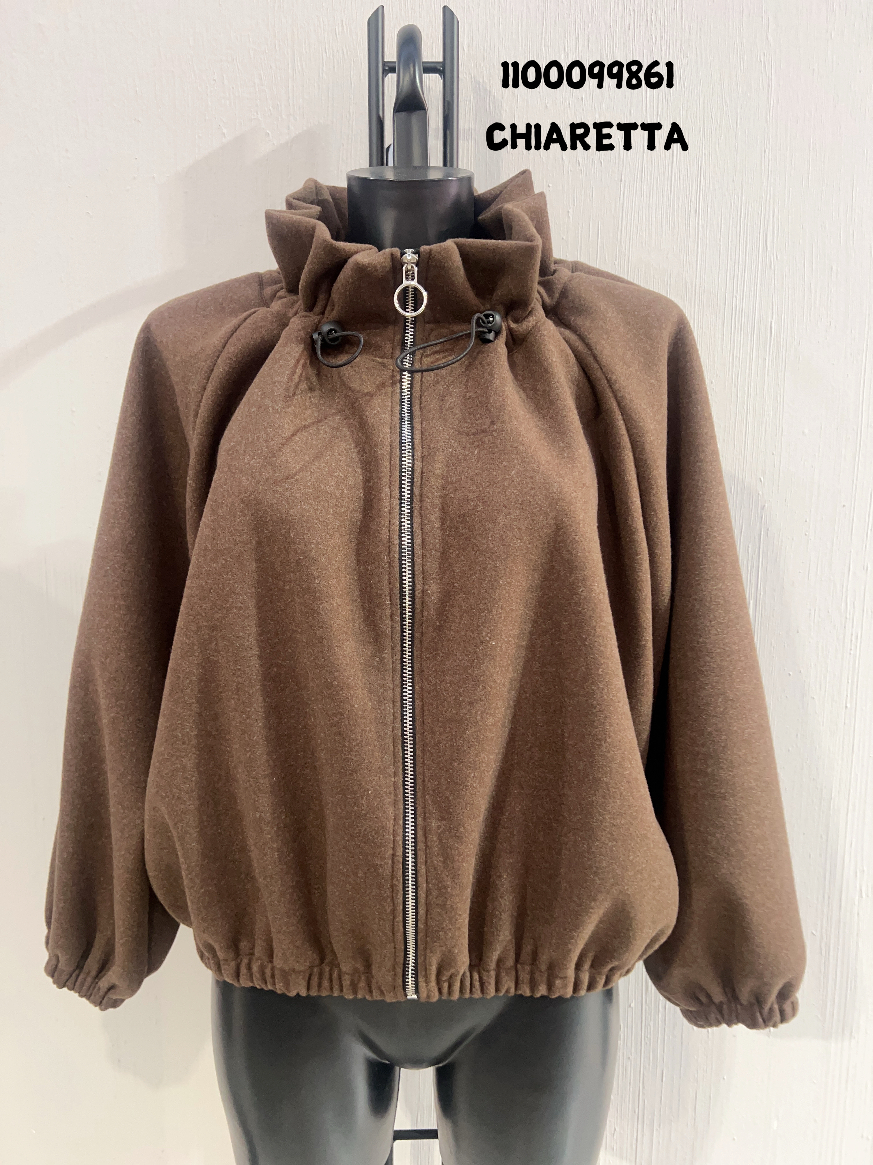 Oversize-Jacke im rechteckigen Schnitt